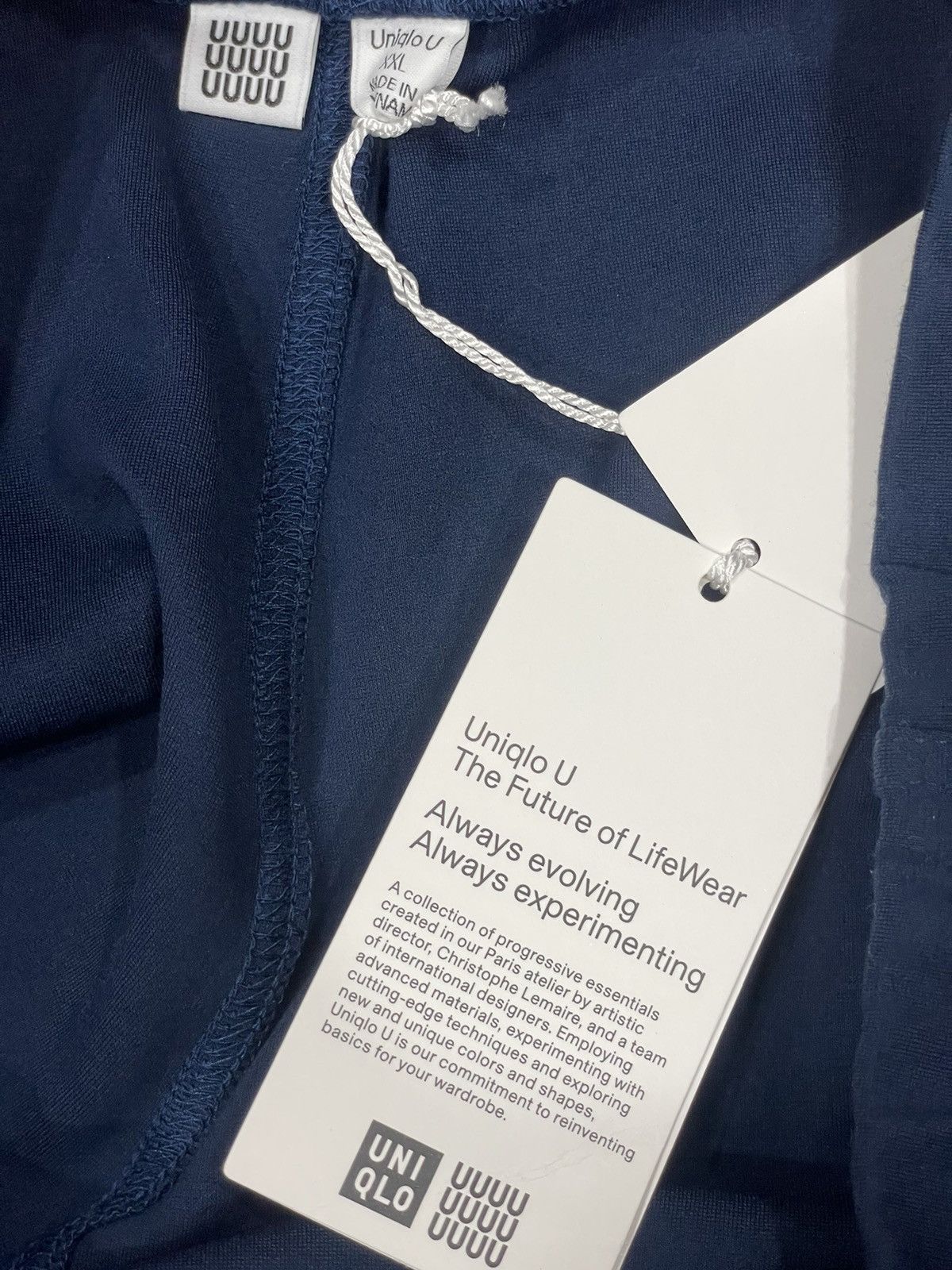Lemaire × Uniqlo Uniqlo U Navy Midi Skirt Size 36" / US 14 / IT 50 - 4 Thumbnail