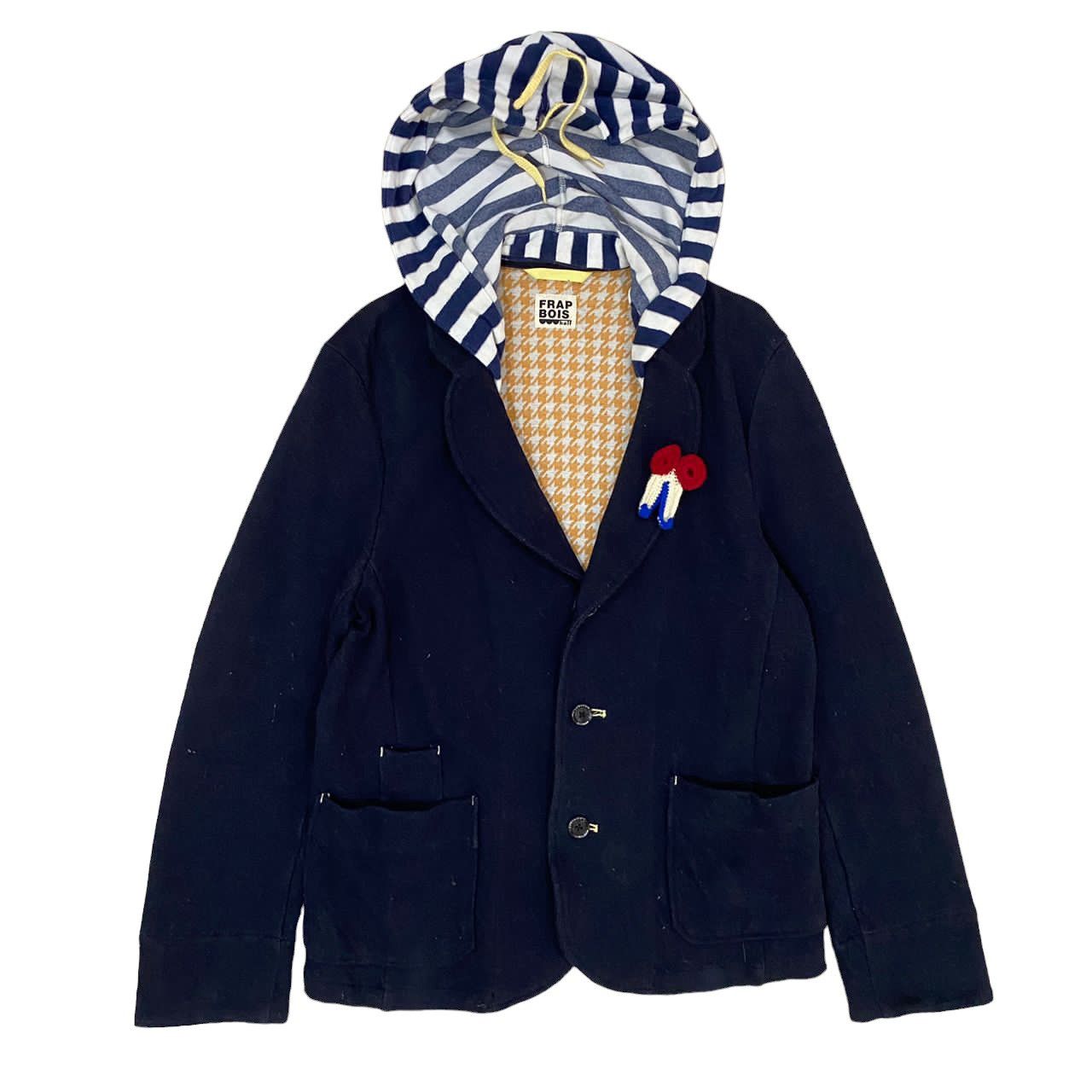 Frapbois × Japanese Brand Frapbois Hoodie Button Jacket Size S / US 4 / IT 40 - 1 Thumbnail