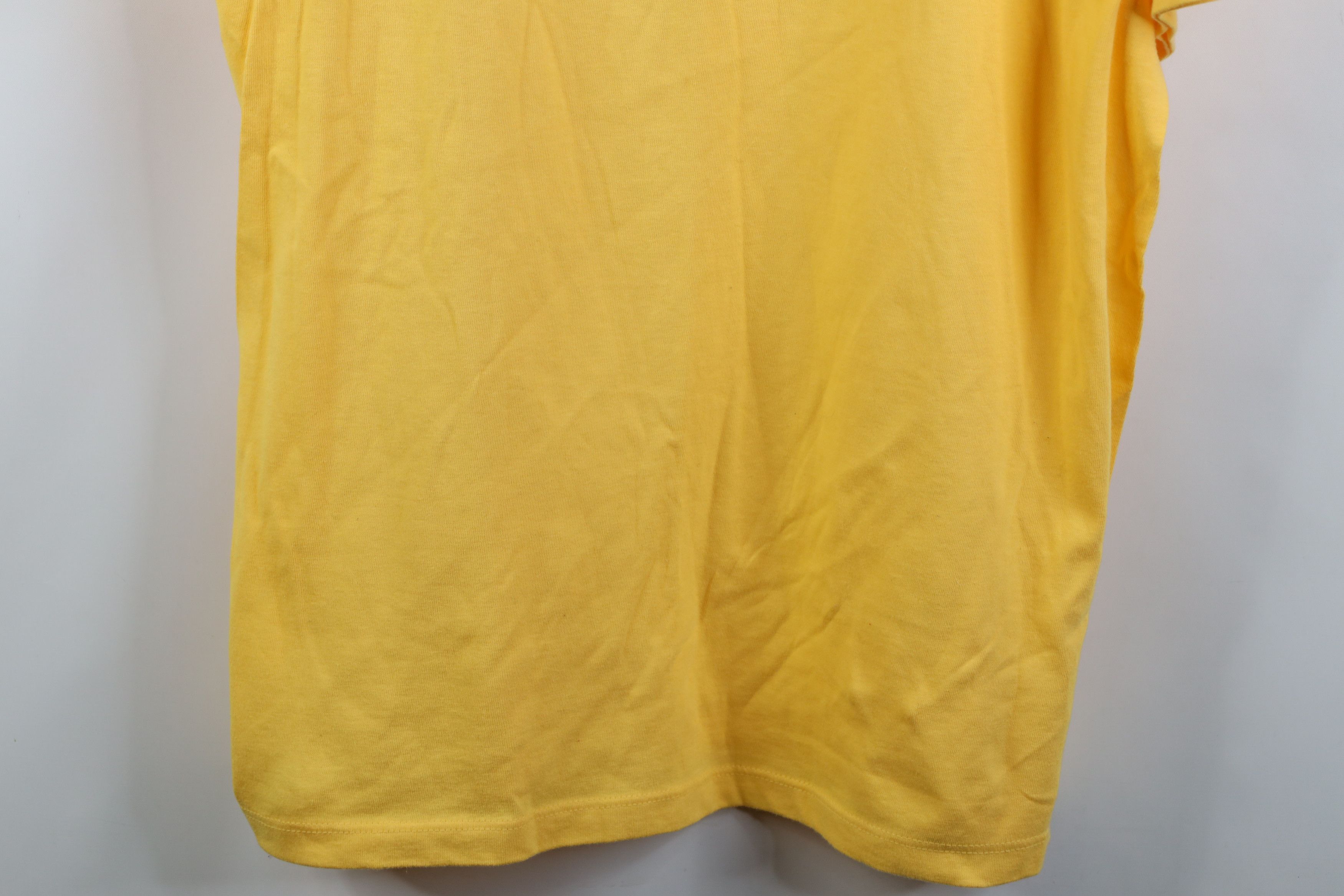 Nautica Vintage 90s Nautica Sailing Baggy Fit T-Shirt Yellow USA Size US L / EU 52-54 / 3 - 3 Thumbnail