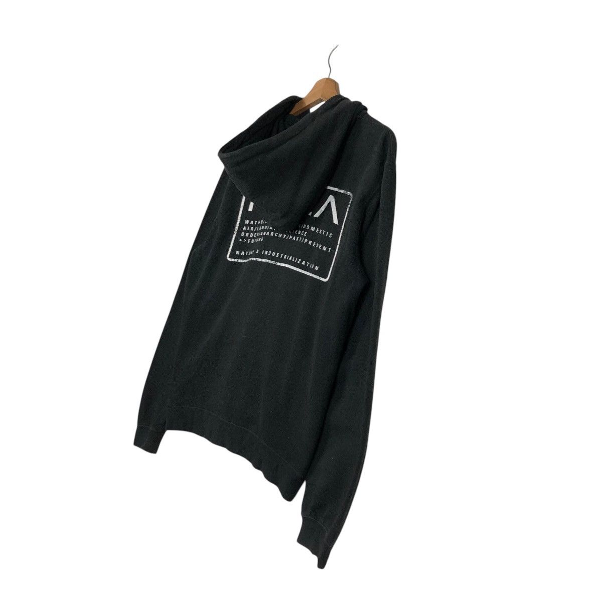 Japanese Brand 📌Vintage Hoodie Zipper Sweater Rvca Big Logo Spell Out Size US S / EU 44-46 / 1 - 12 Thumbnail
