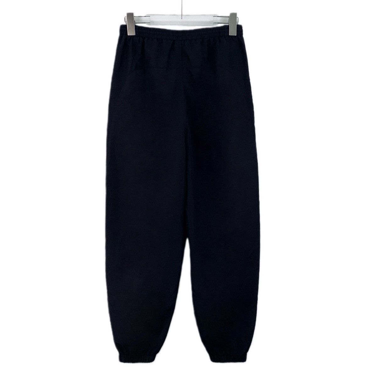 Balenciaga Balenciaga 22SS Black Logo Cuffed Casual Sports Pants K26WX Size 25" / US 0 / IT 36 - 2 Thumbnail