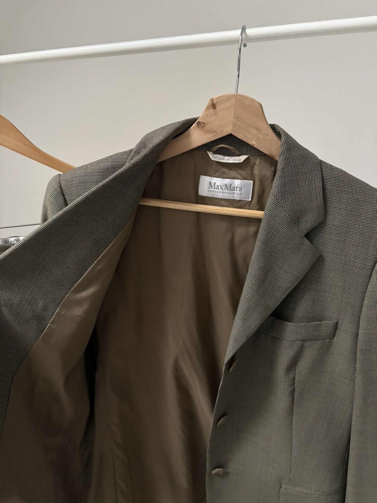 Max Mara Max Mara Suit Set Blazer And Pants Virgin Wool Size IT 42 Size M / US 6-8 / IT 42-44 - 13 Thumbnail