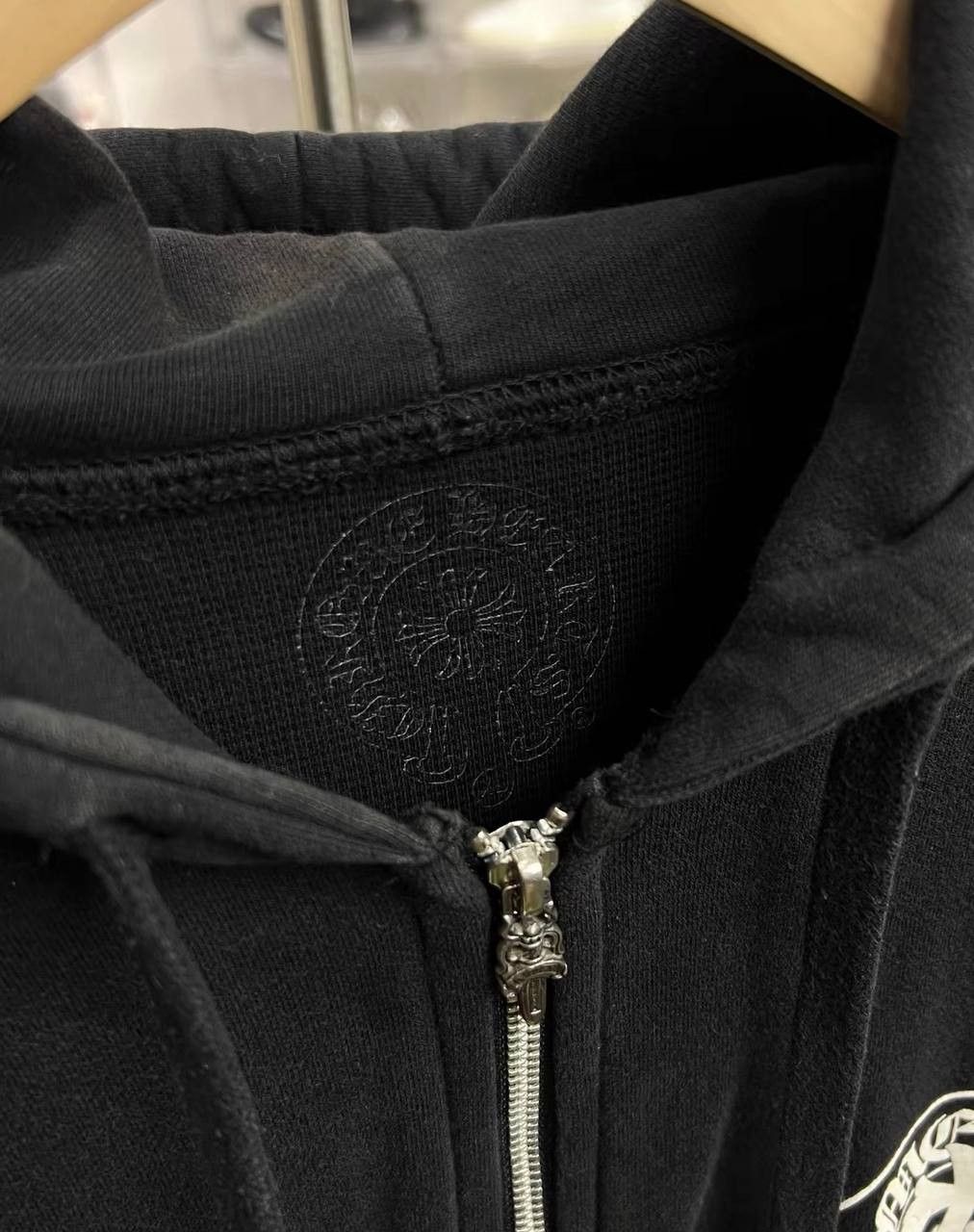 Chrome Hearts Chrome Hearts Cross Zip-Up Hooded Size US XL / EU 56 / 4 - 4 Thumbnail