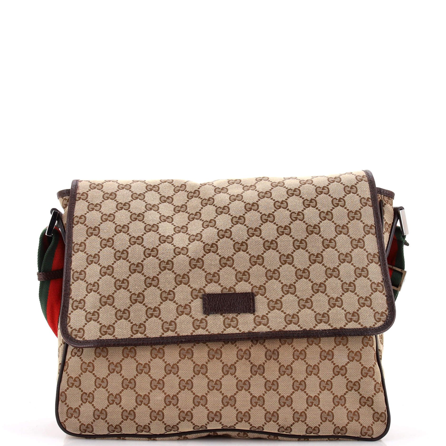 Gucci Web Strap Flap Messenger Size ONE SIZE - 1 Thumbnail