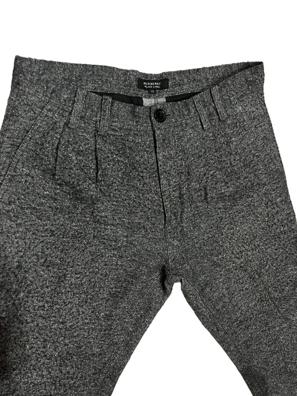 Burberry × Japanese Brand × Vintage Vintage BURBERRY Brand Wool Grey Pants Size US 31 - 4 Thumbnail