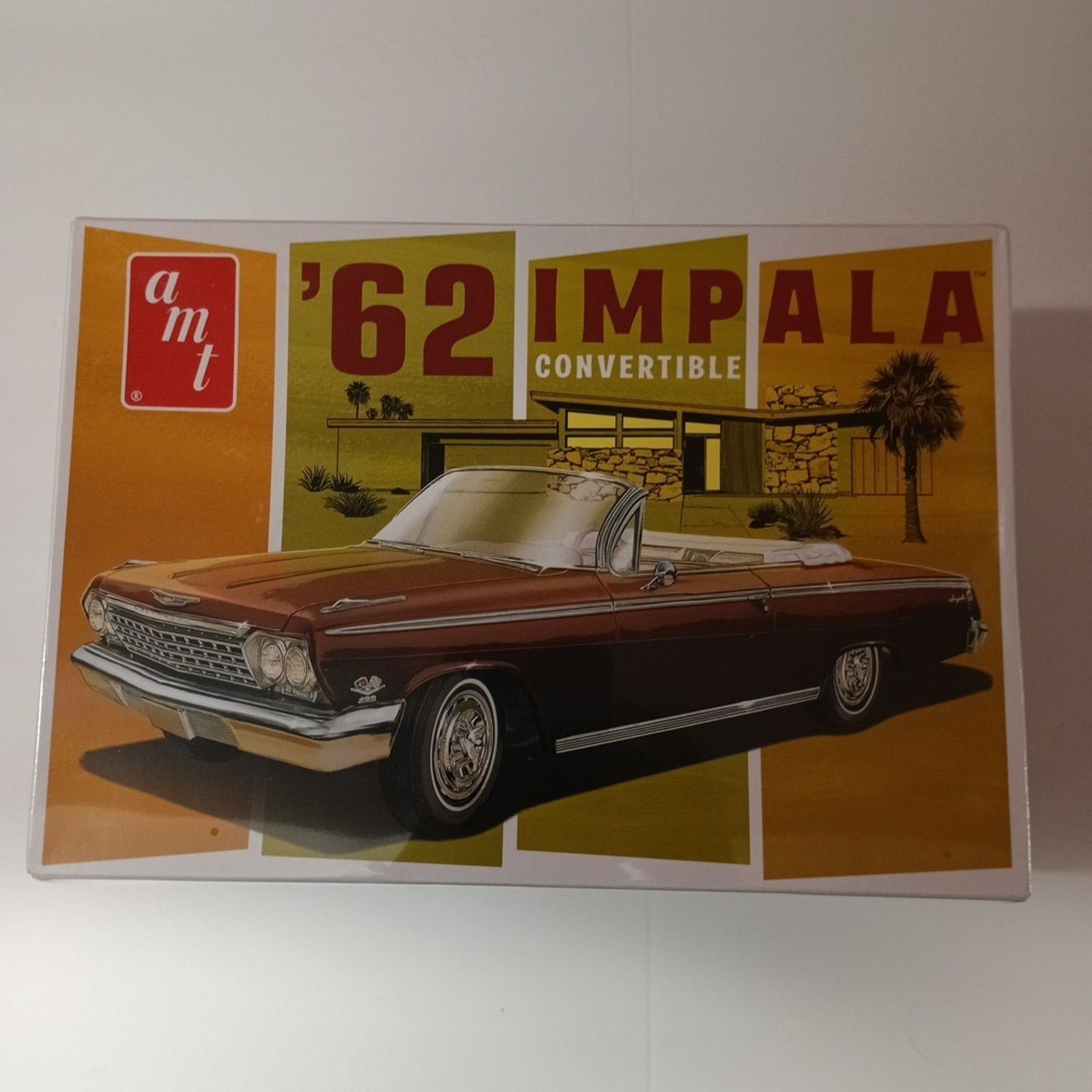 Other Model Kit 1962 Chevrolet Impala Convertible 1/25 Scale Car Size ONE SIZE - 1 Thumbnail