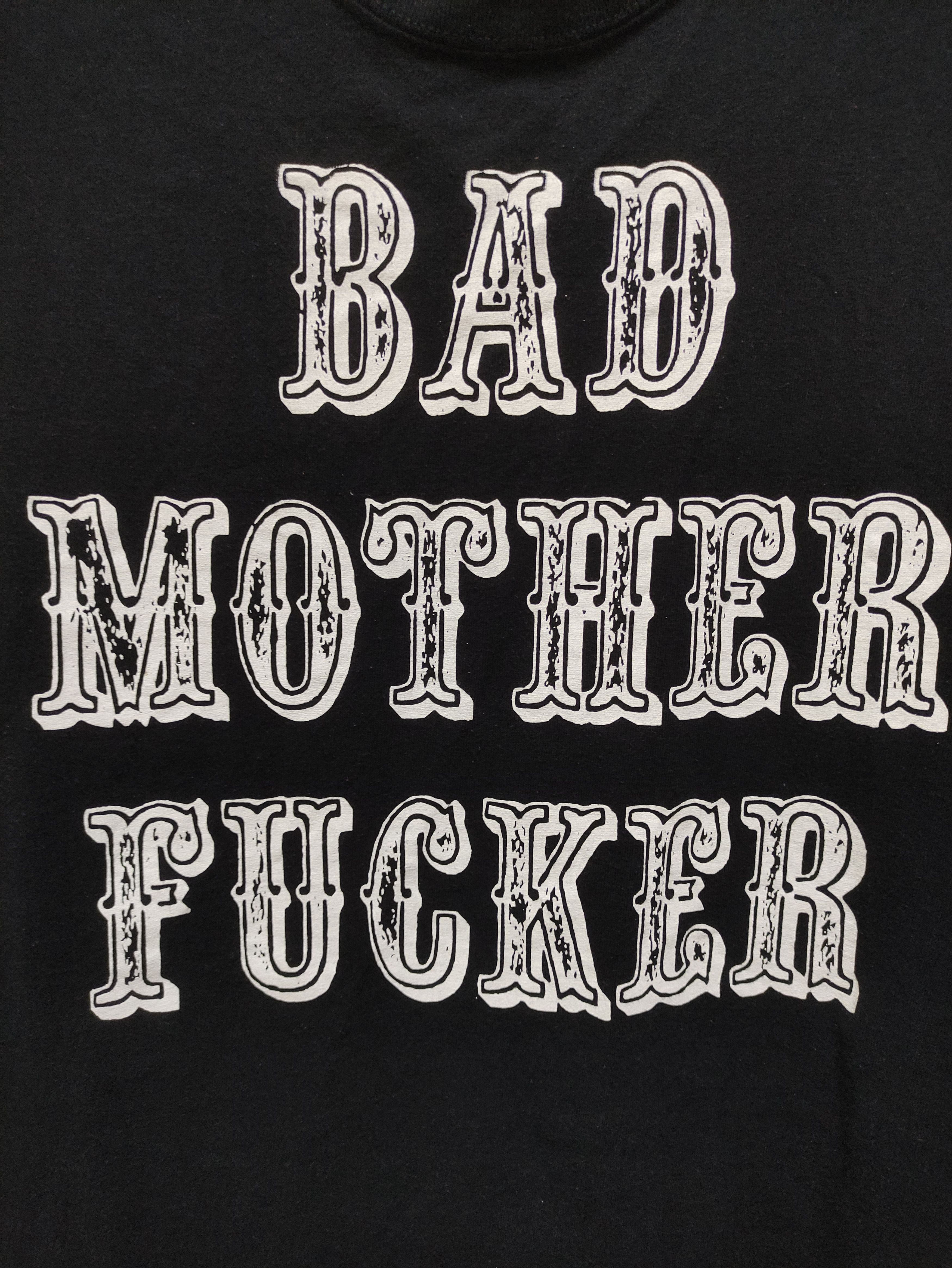 Vintage Vintage BAD MOTHER FUCKER Size US L / EU 52-54 / 3 - 3 Thumbnail