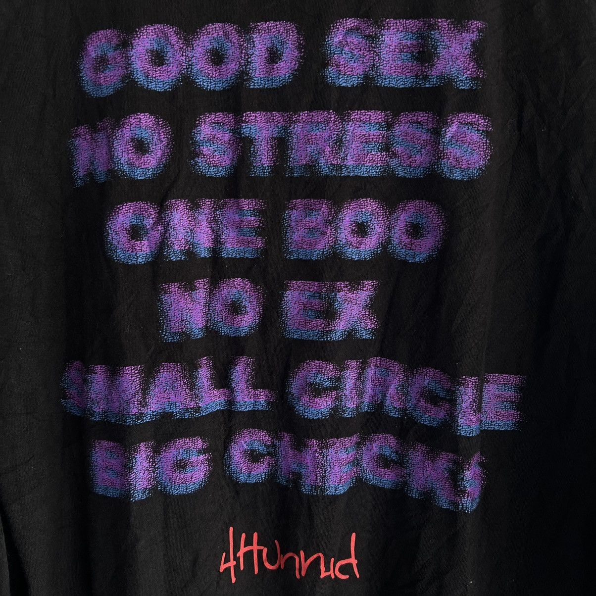 4HUNNID 4HUNNID GOOD SEX Travis Scott Size US L / EU 52-54 / 3 - 4 Thumbnail