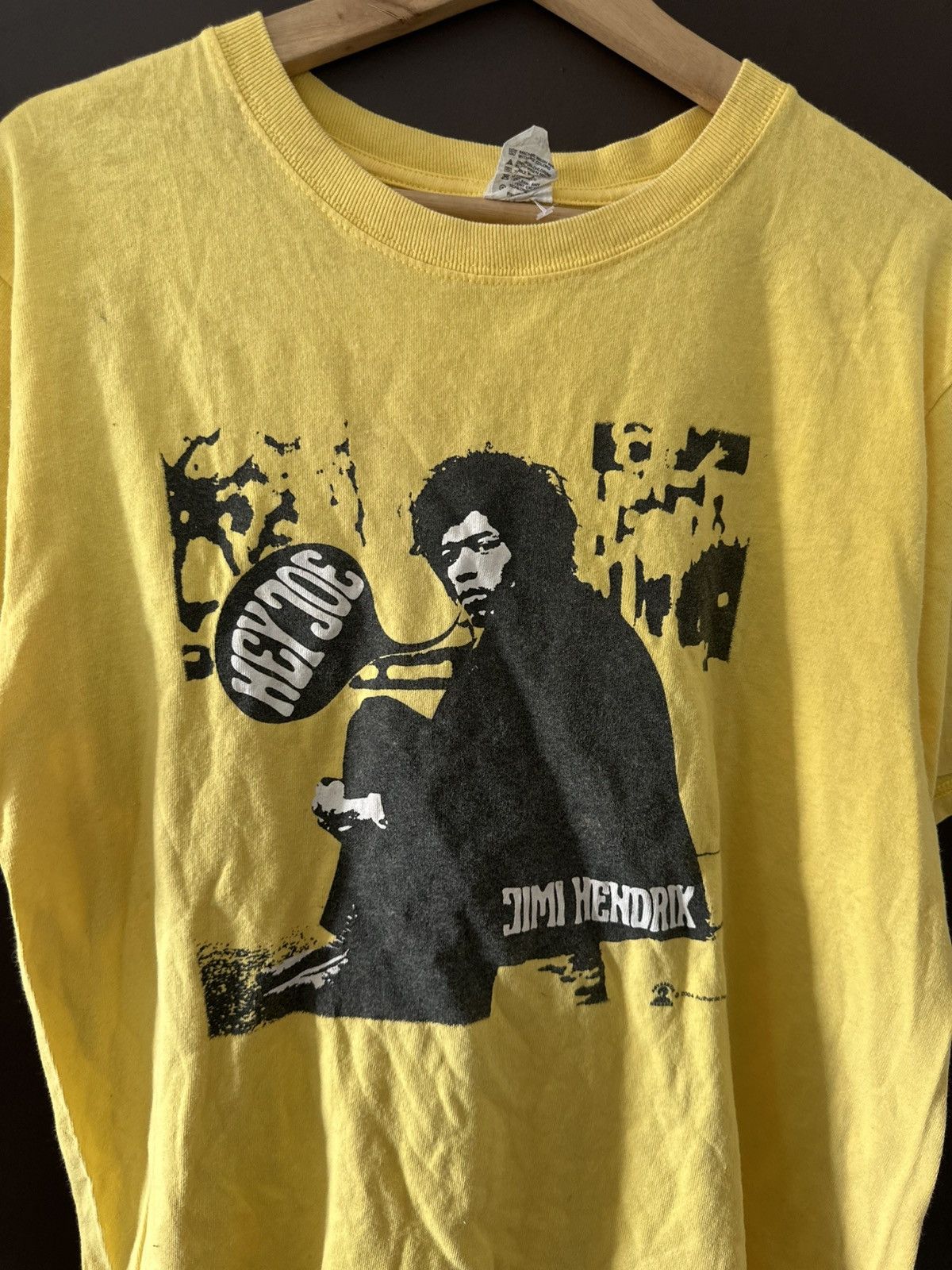 Band Tees × Jimi Hendrix Vintage 2004 Jimi Hendrix “Hey Joe” T-Shirt Size US M / EU 48-50 / 2 - 4 Thumbnail