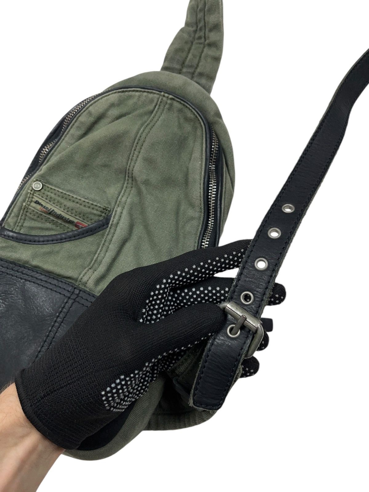 Diesel Vintage Diesel Mini Sling Bag with Leather Utility Size ONE SIZE - 3 Thumbnail