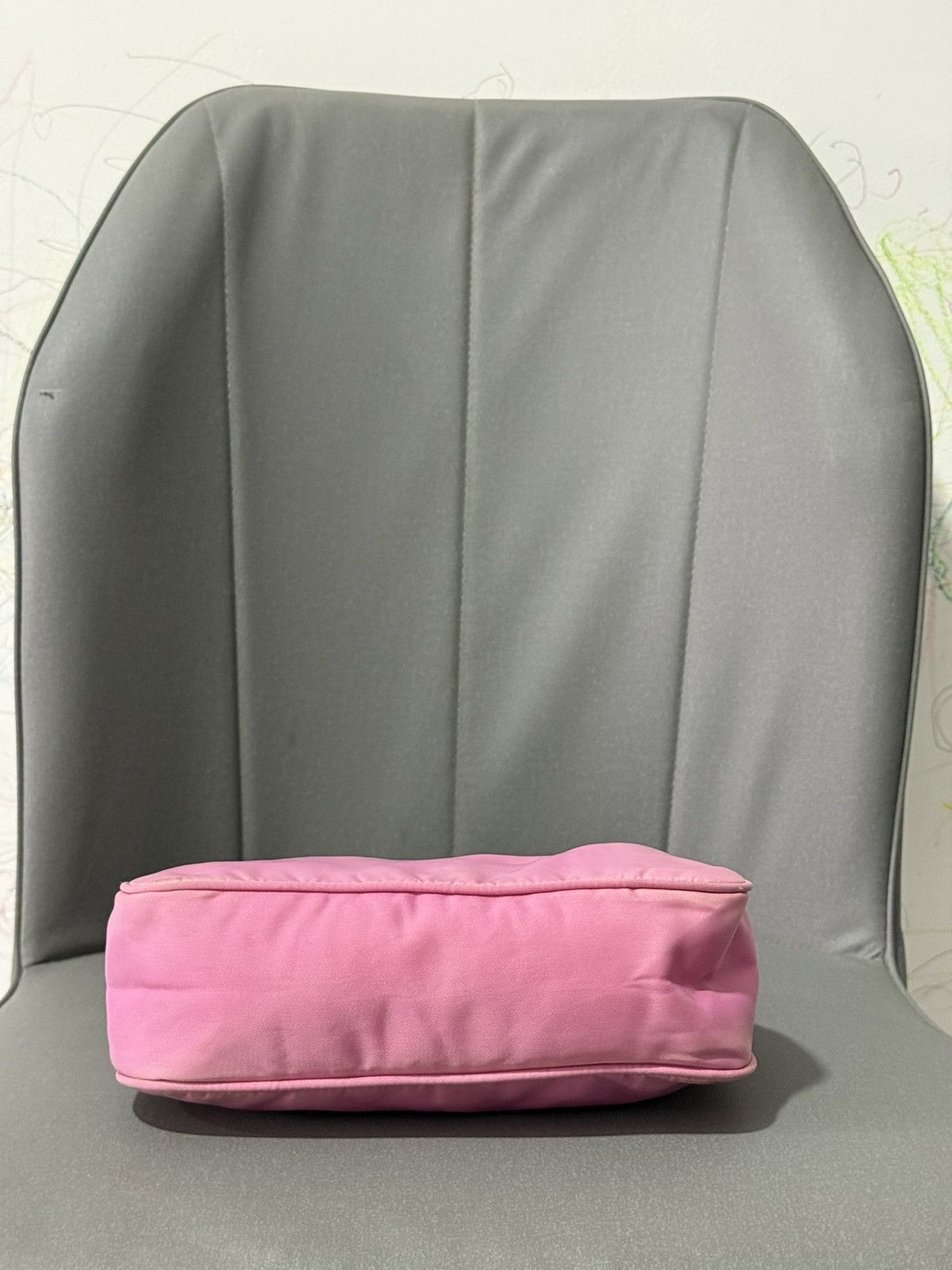 Prada Vintage Prada Small Pink Shoulder Hobo Style Bag Size ONE SIZE - 3 Thumbnail