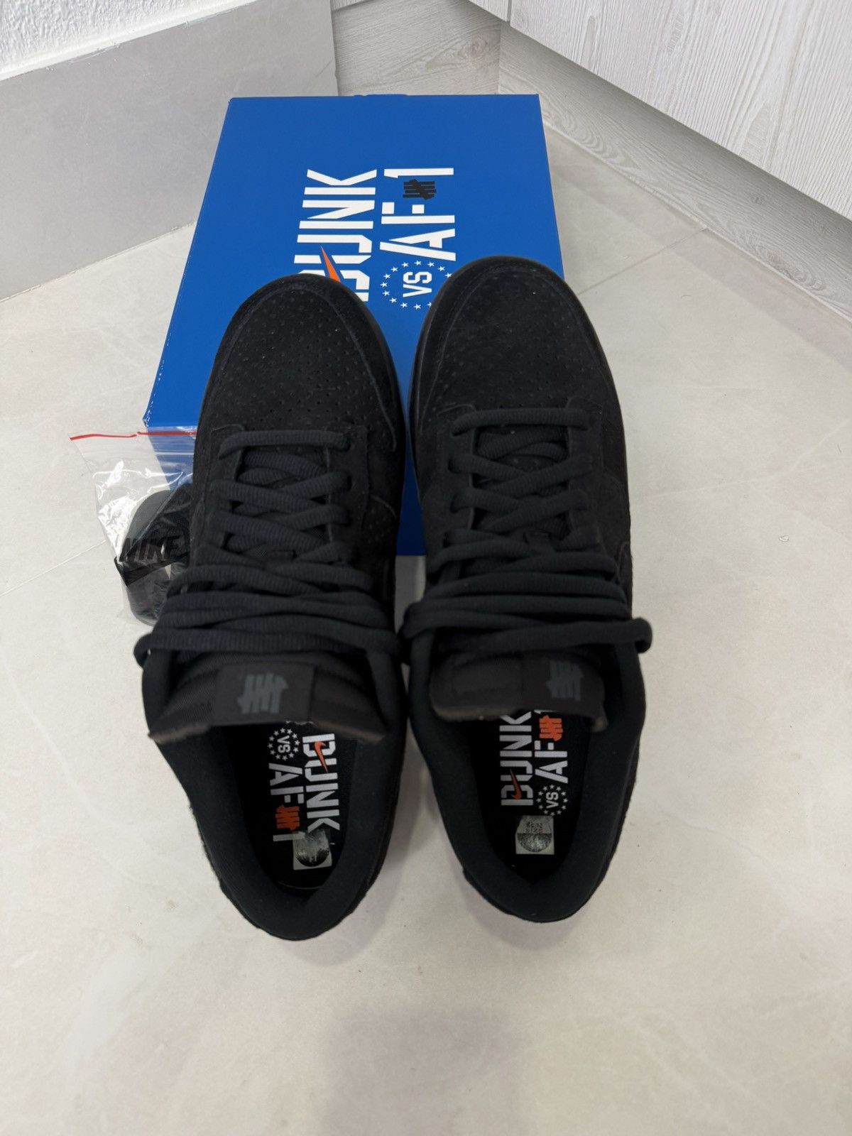 Nike × Undefeated Undefeated × Nike Dunk Low 'Dunk vs AF1' Size 11 Used Size US 11 / EU 44 - 8 Thumbnail