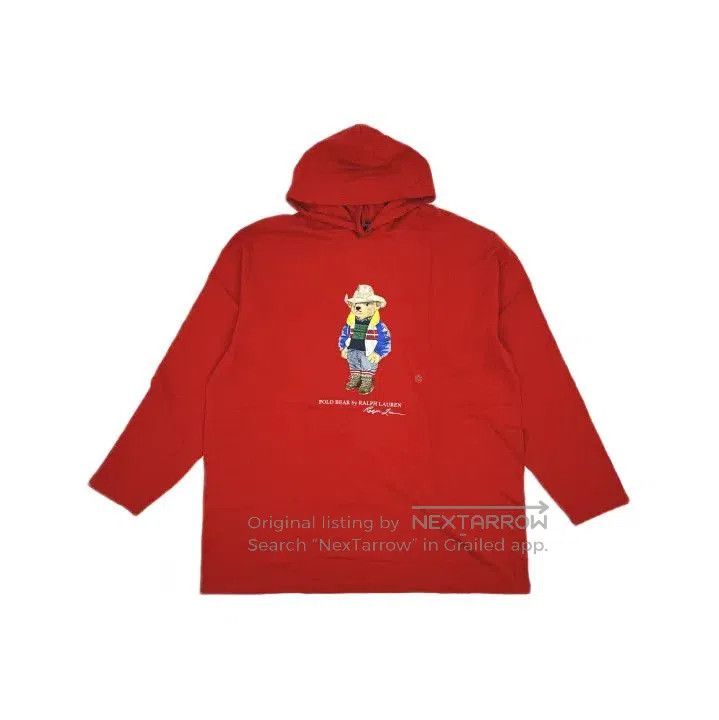 Polo Ralph Lauren Polo Ralph Lauren Bear Print Hooded Long. Size US XXL / EU 58 / 5 - 2 Thumbnail