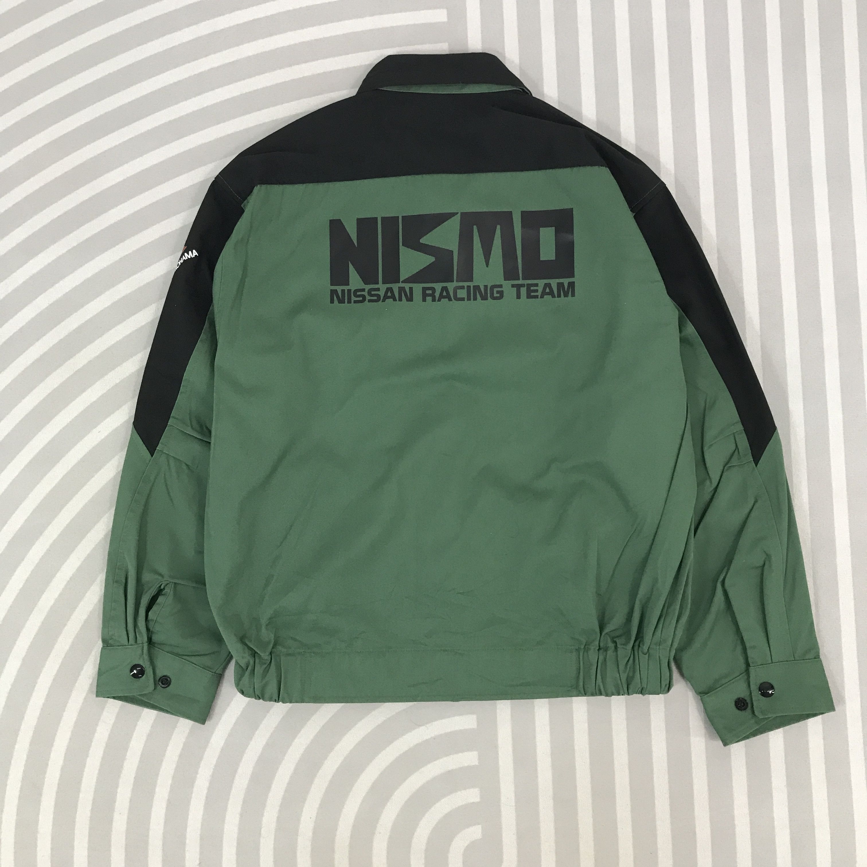 Japanese Brand × Vintage Vintage Yokohama x Nismo nissan Racing team Jacket Size US L / EU 52-54 / 3 - 3 Thumbnail