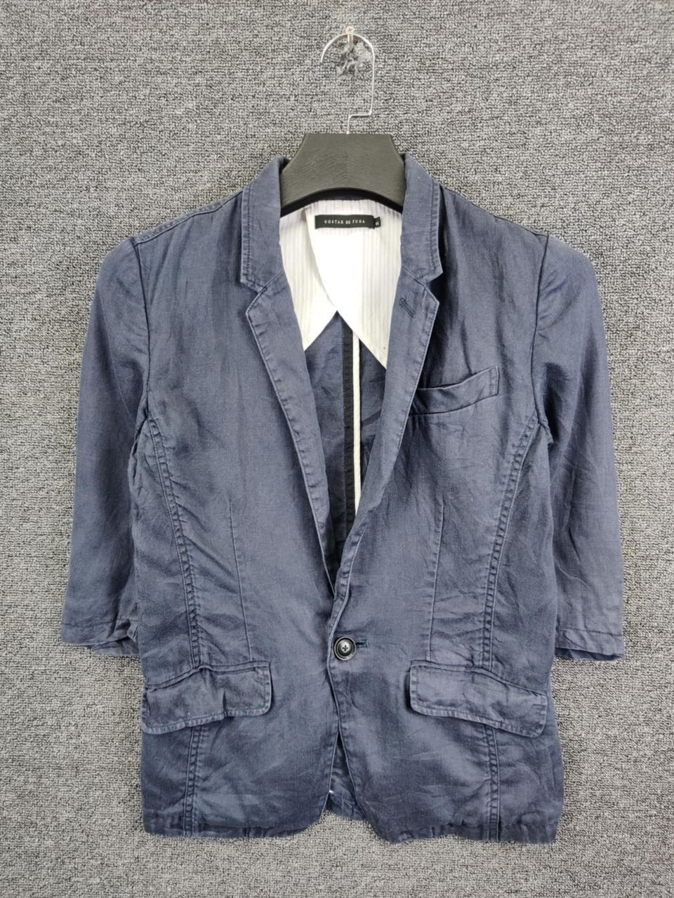 GOSTAR DE FUGA Gostar De Fuga Navy Button Blazer Jacket Size US S / EU 44-46 / 1 - 1 Thumbnail