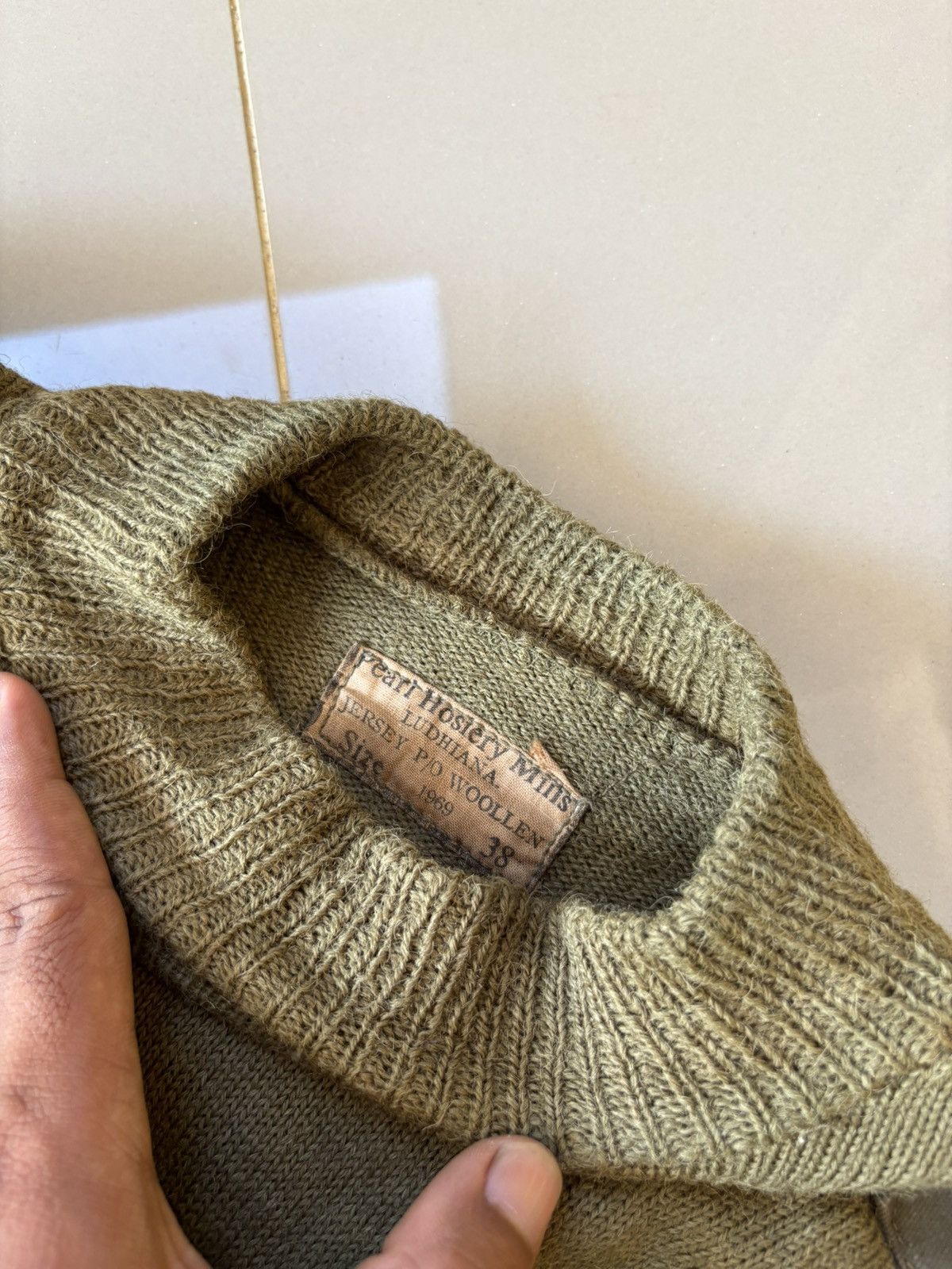 Vintage 60s military pearl hoslery mins ludhiana 🔥 Size US M / EU 48-50 / 2 - 3 Thumbnail