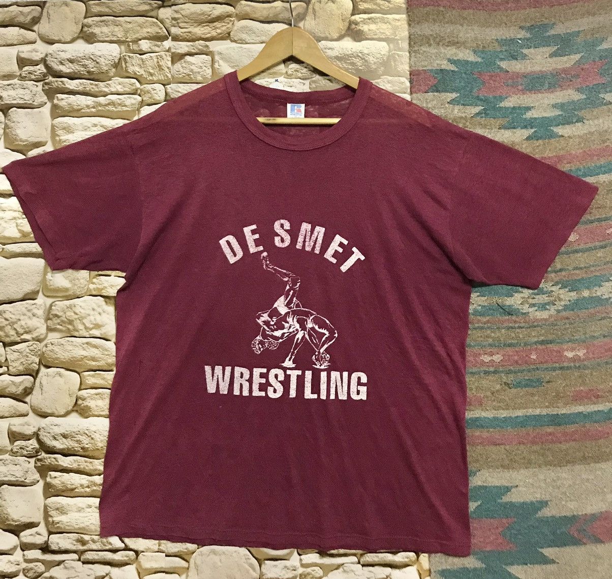 Vintage Desmet Wrestling by Russell Athletic
