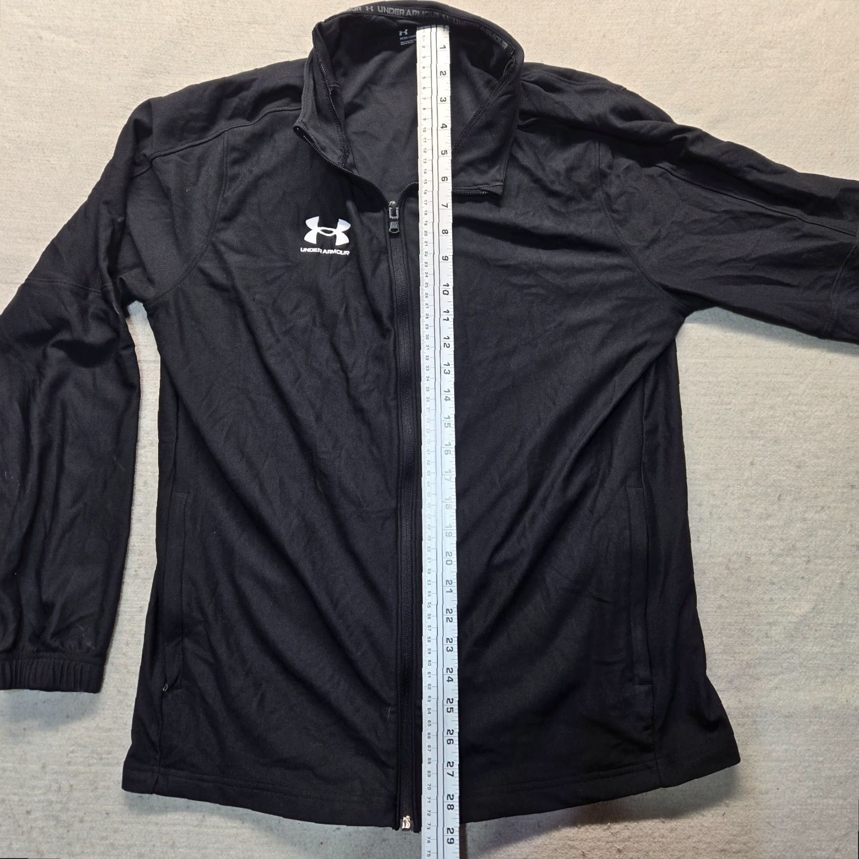 Under Armour Under Armour Sweater Striped Fitted Pullover Lightweight 1/2 Zip Adult Women S Small Gray Size S / US 4 / IT 40 - 6 Thumbnail