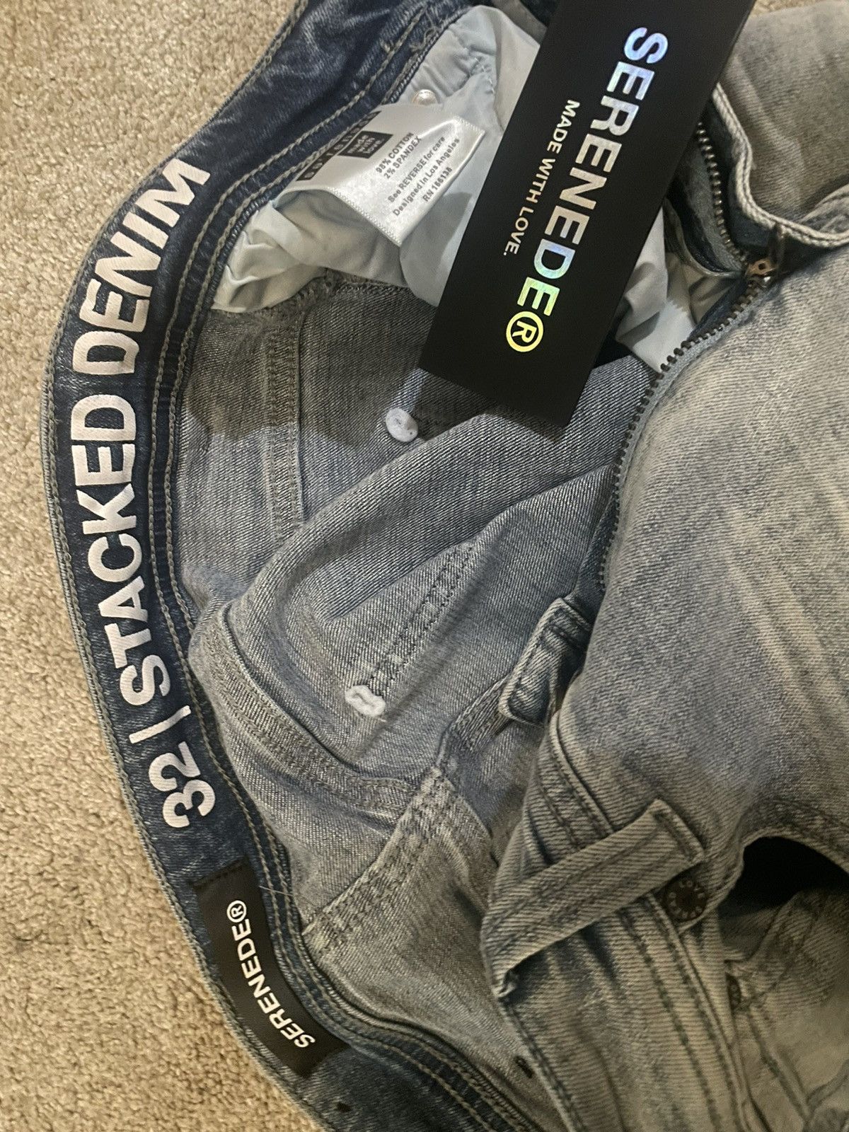 Azul Stacked Denim