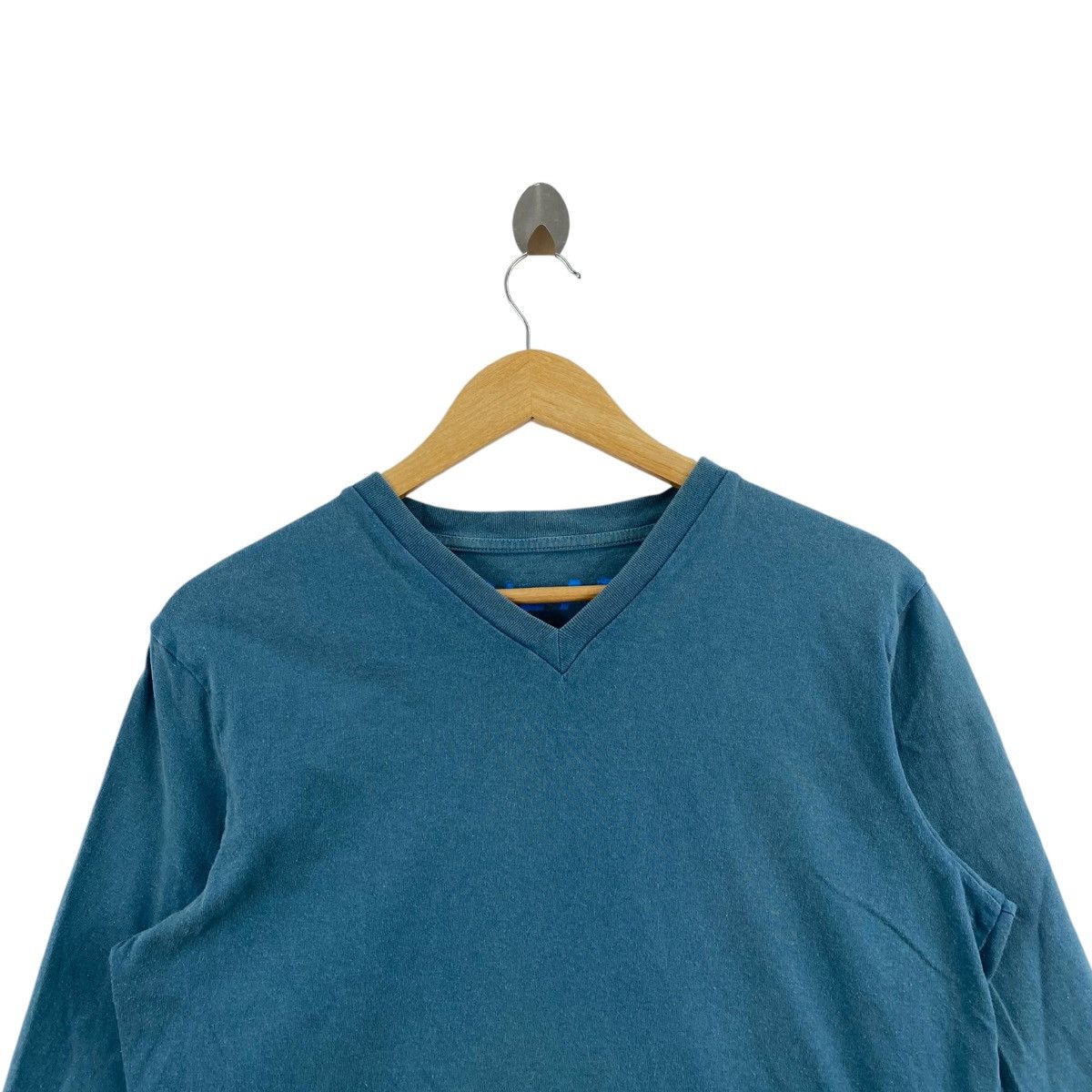 Katharine Hamnett London KATHERINE HAMNETT English Designer Now We Are One V-neck Size L / US 10 / IT 46 - 2 Thumbnail