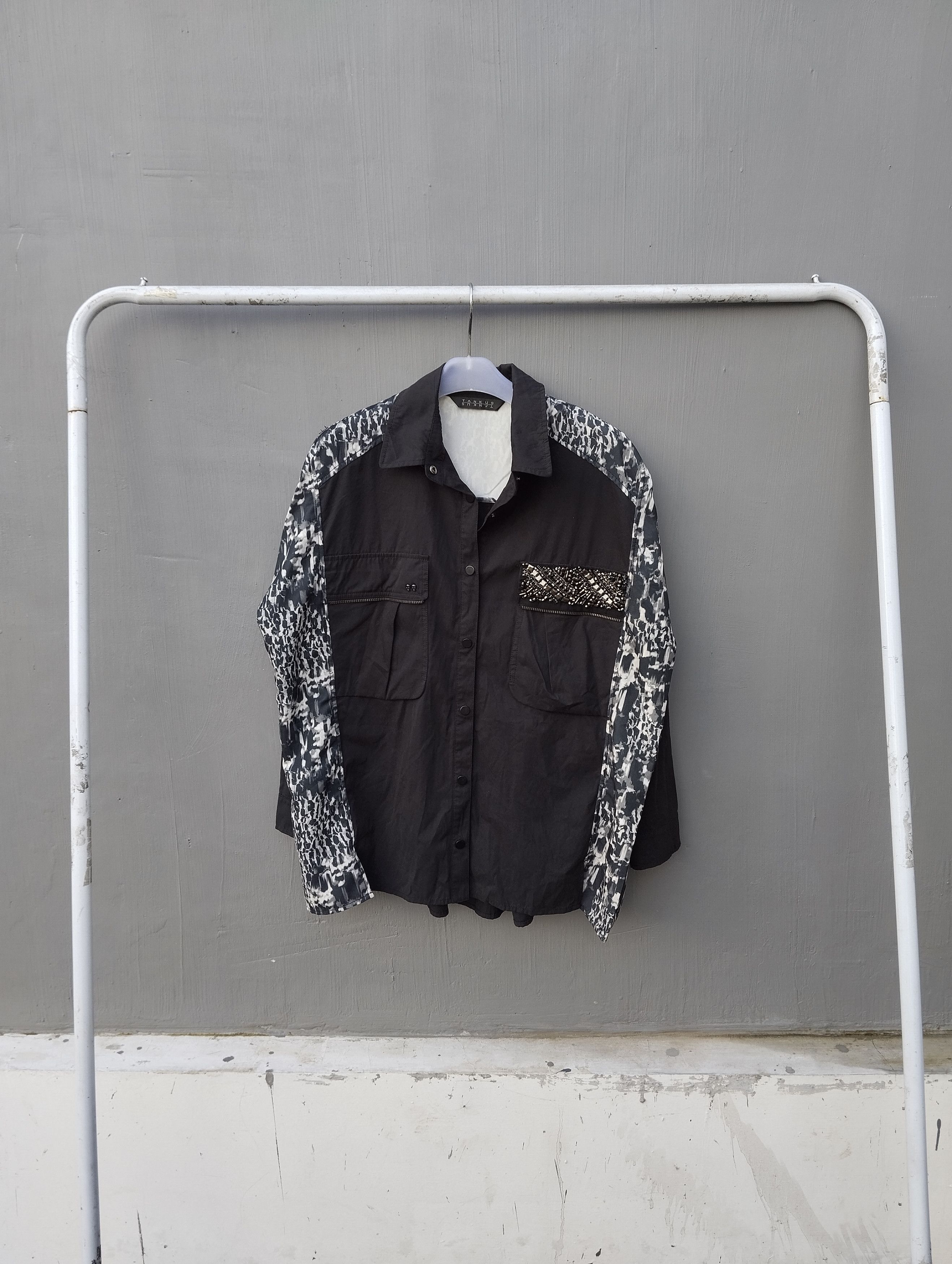 Japanese Brand Tankus y2k hybrid shirt Size US L / EU 52-54 / 3 - 6 Thumbnail