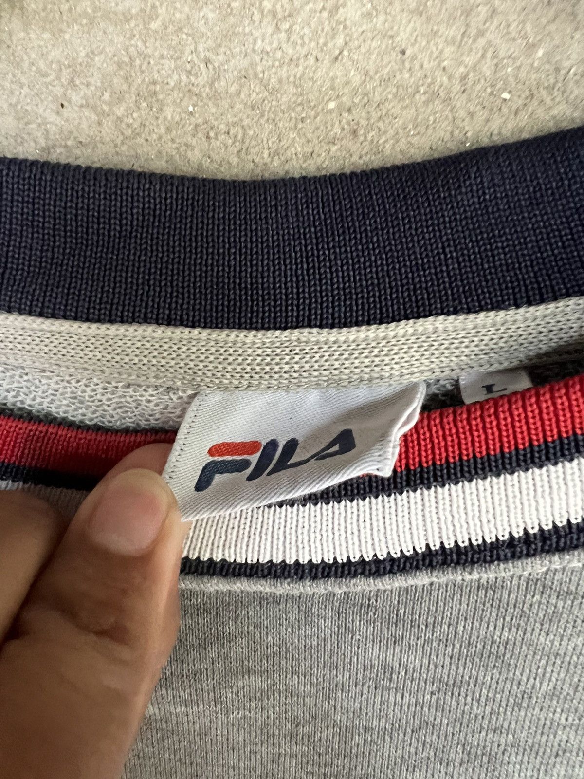 Fila Fila Spell Out Sweatshirt Size US M / EU 48-50 / 2 - 4 Thumbnail