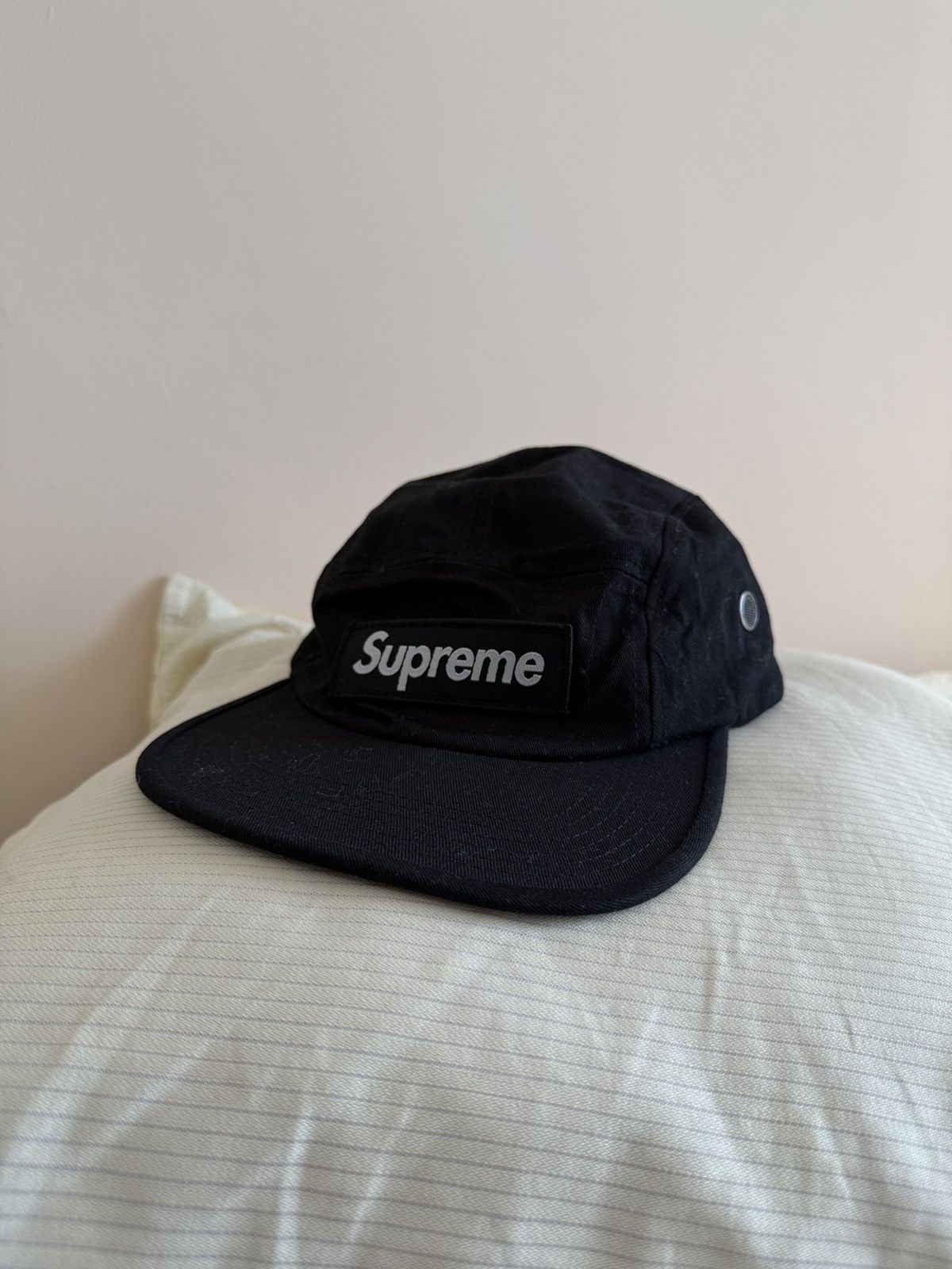Supreme Supreme 5 pannel cap hat logo patch skate logo us usa ny Size ONE SIZE - 2 Thumbnail