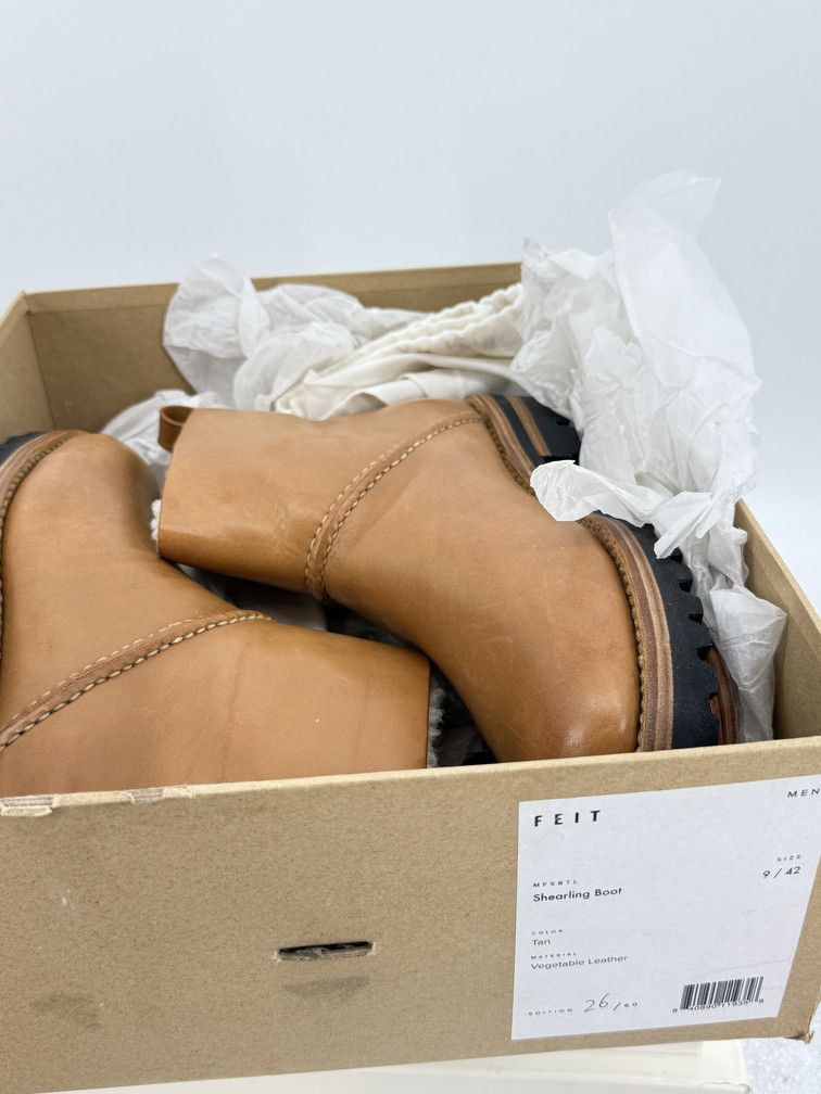 Feit Shearling Leather Boots 25/60 Size US 8 / EU 41 - 9 Thumbnail