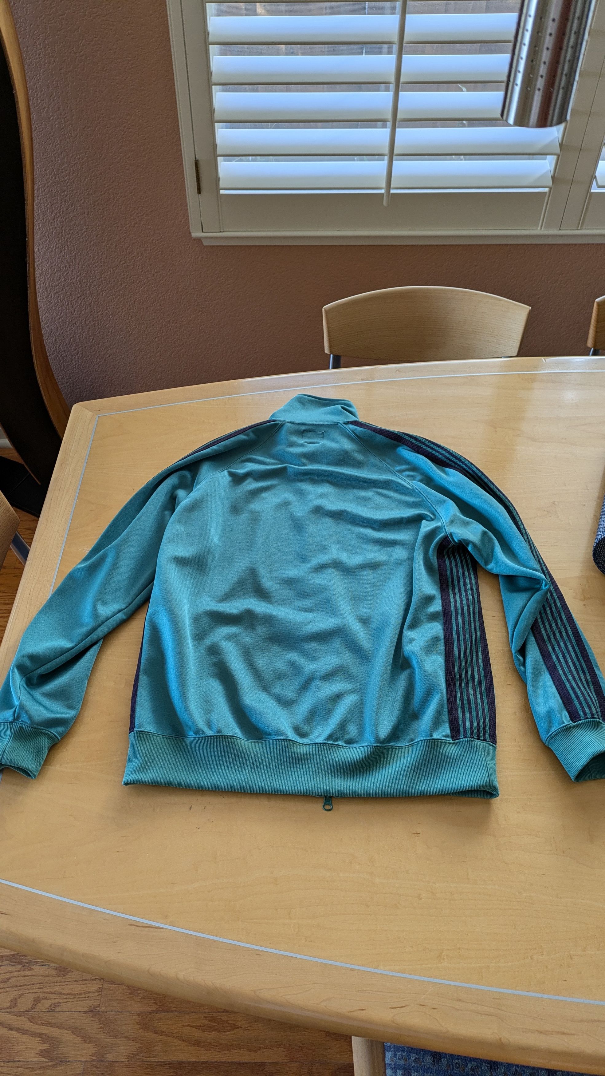 Japanese Brand × Needles × Nepenthes Needles Green Track Jacket Size Large Size US L / EU 52-54 / 3 - 5 Thumbnail