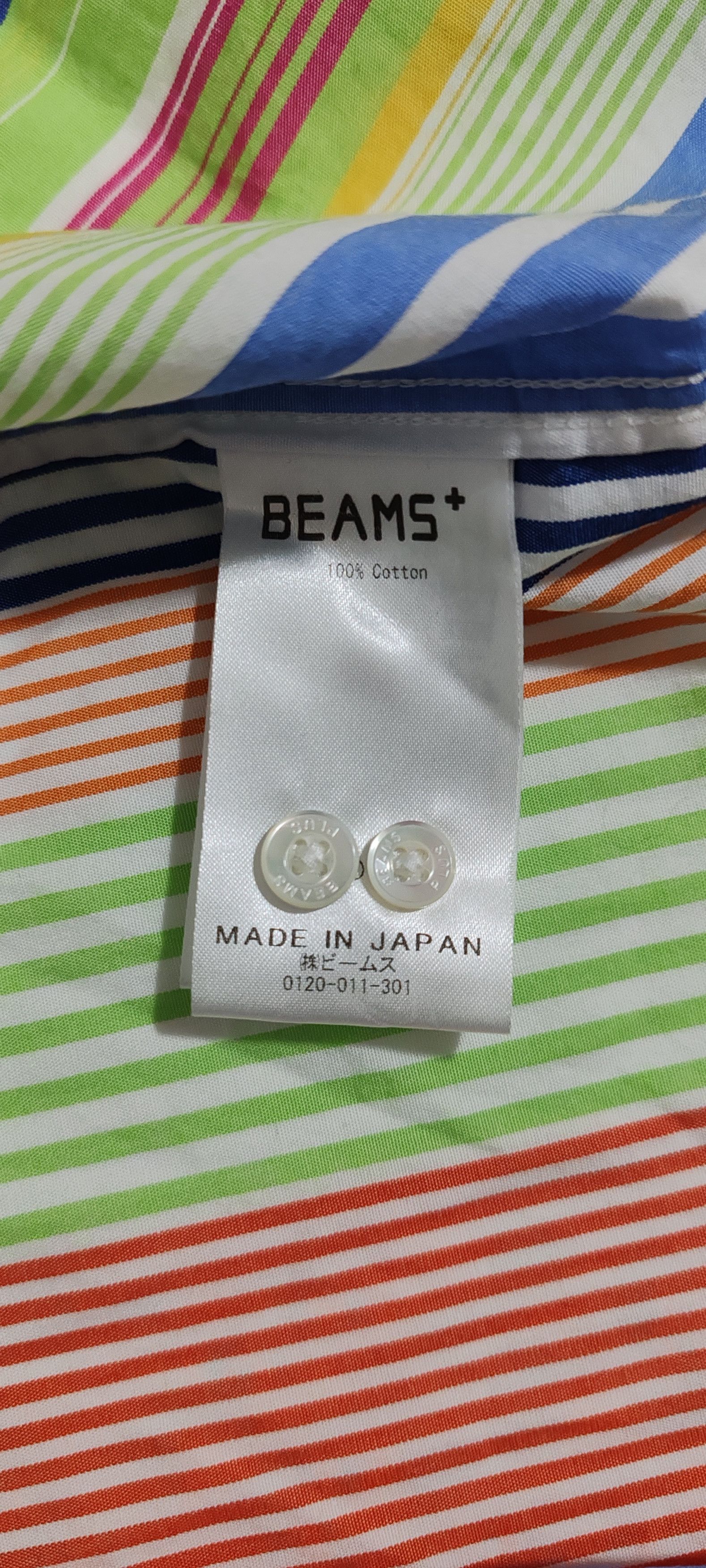 Beams Plus Chemise Reg. COLLAR. MA-BEAMSPLUS TG:M Size US M / EU 48-50 / 2 - 6 Thumbnail