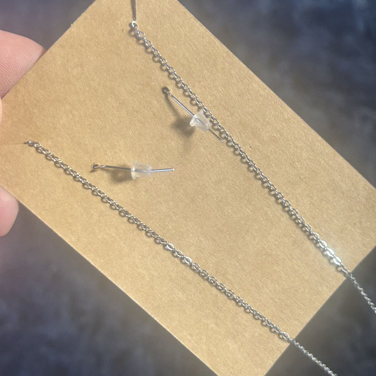 Handmade Handcrafted milk glass aurora borealis crystal necklace set Size ONE SIZE - 2 Thumbnail