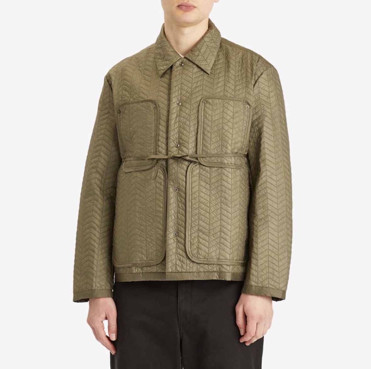 Craig Green CRAIG GREEN Quilted Worker Jacket - Green - Large Size US L / EU 52-54 / 3 - 2 Thumbnail