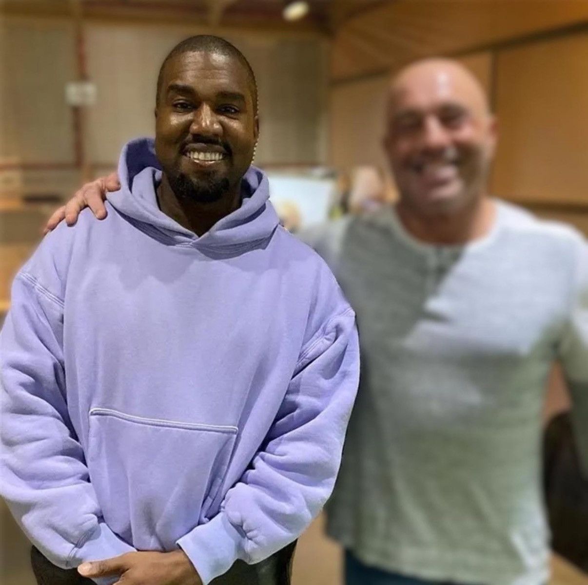 Kanye West Los Angeles Apparel Yeezy Season Los Angeles Apparel Yeezy 2020 Vision Purple Hoodie Grailed