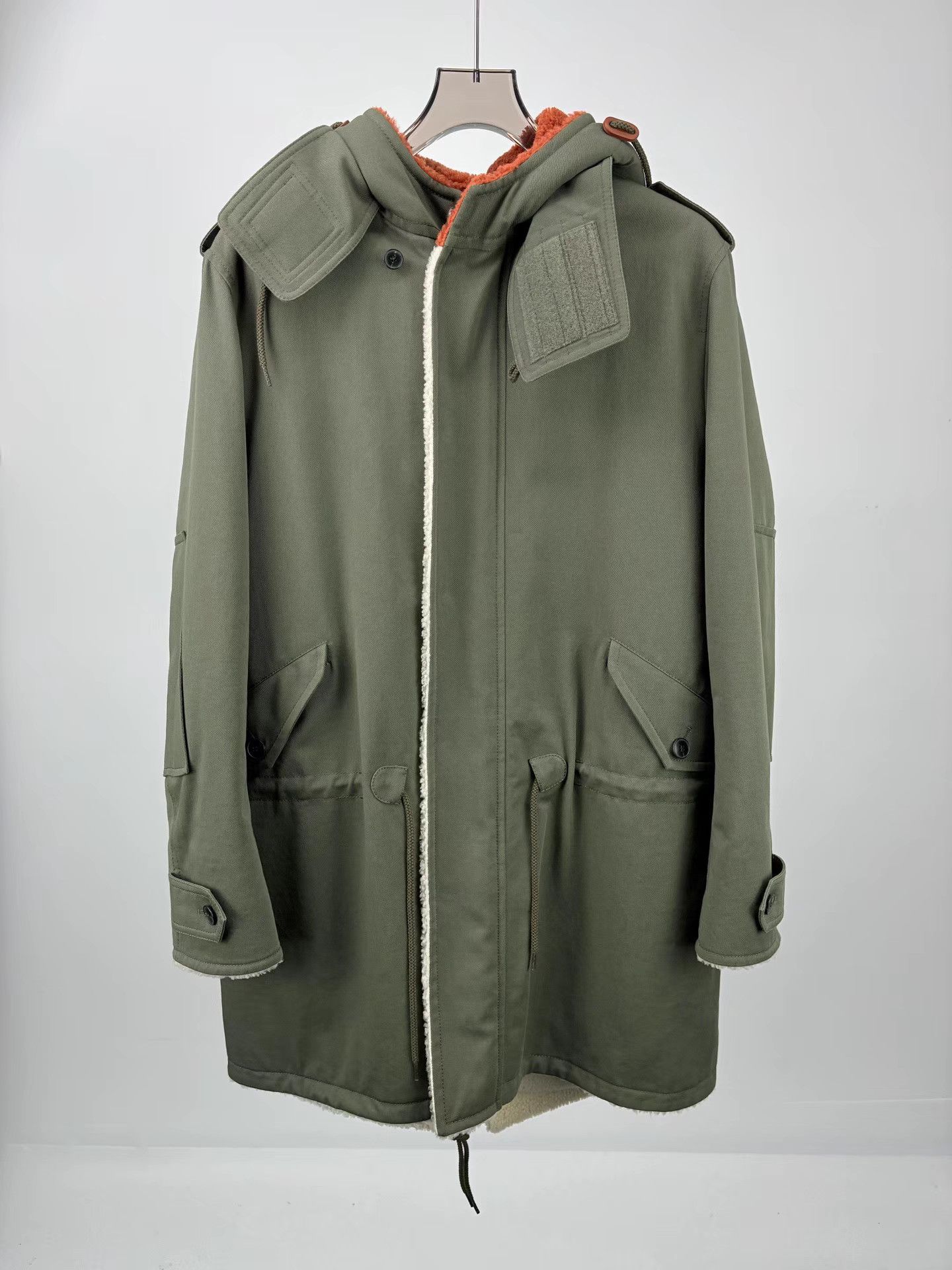 Valentino VALENTINO Runway Shearling Coat Size US M / EU 48-50 / 2 - 1 Thumbnail
