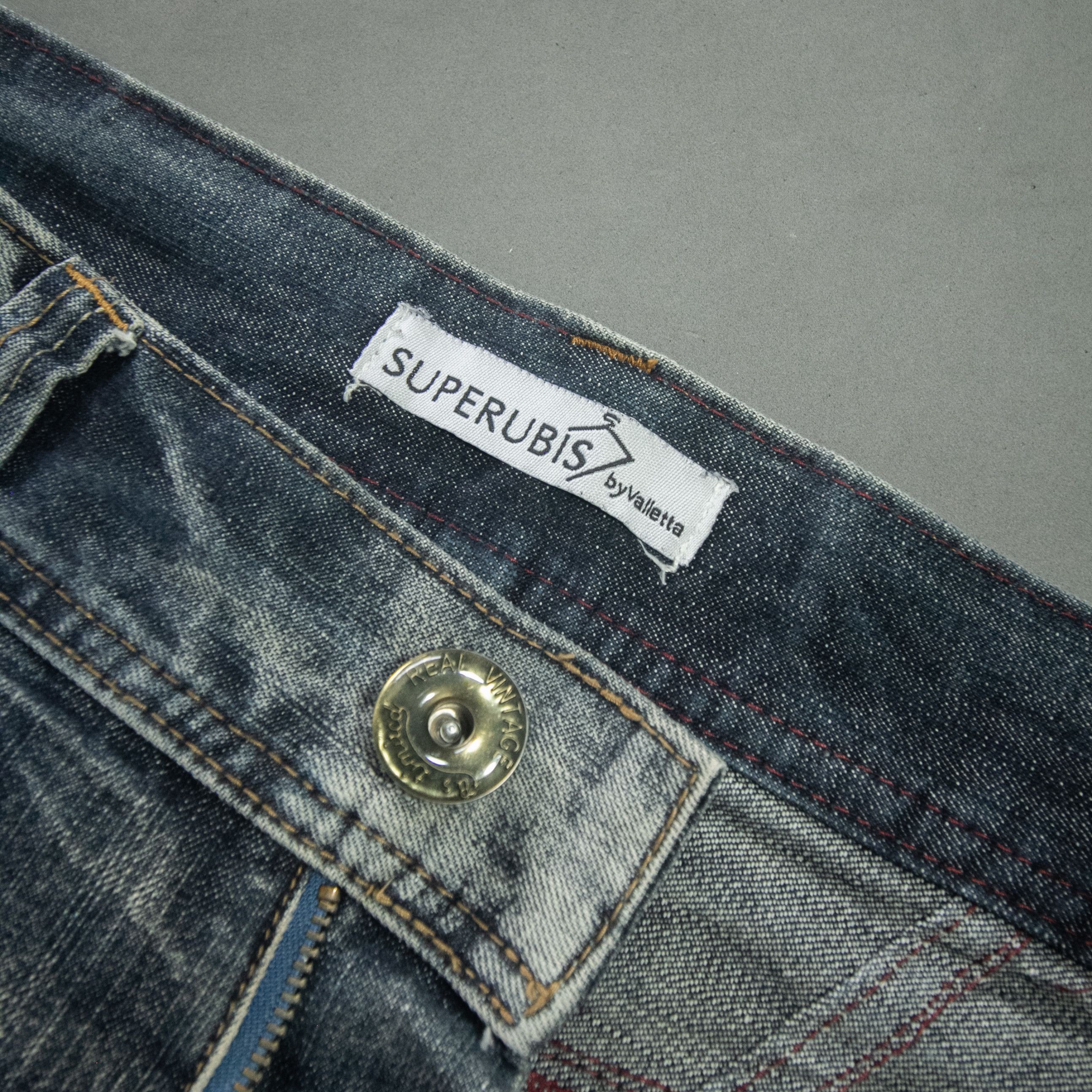 Japanese Brand Unique Jeans Superubis by Valletta Size US 34 / EU 50 - 7 Thumbnail