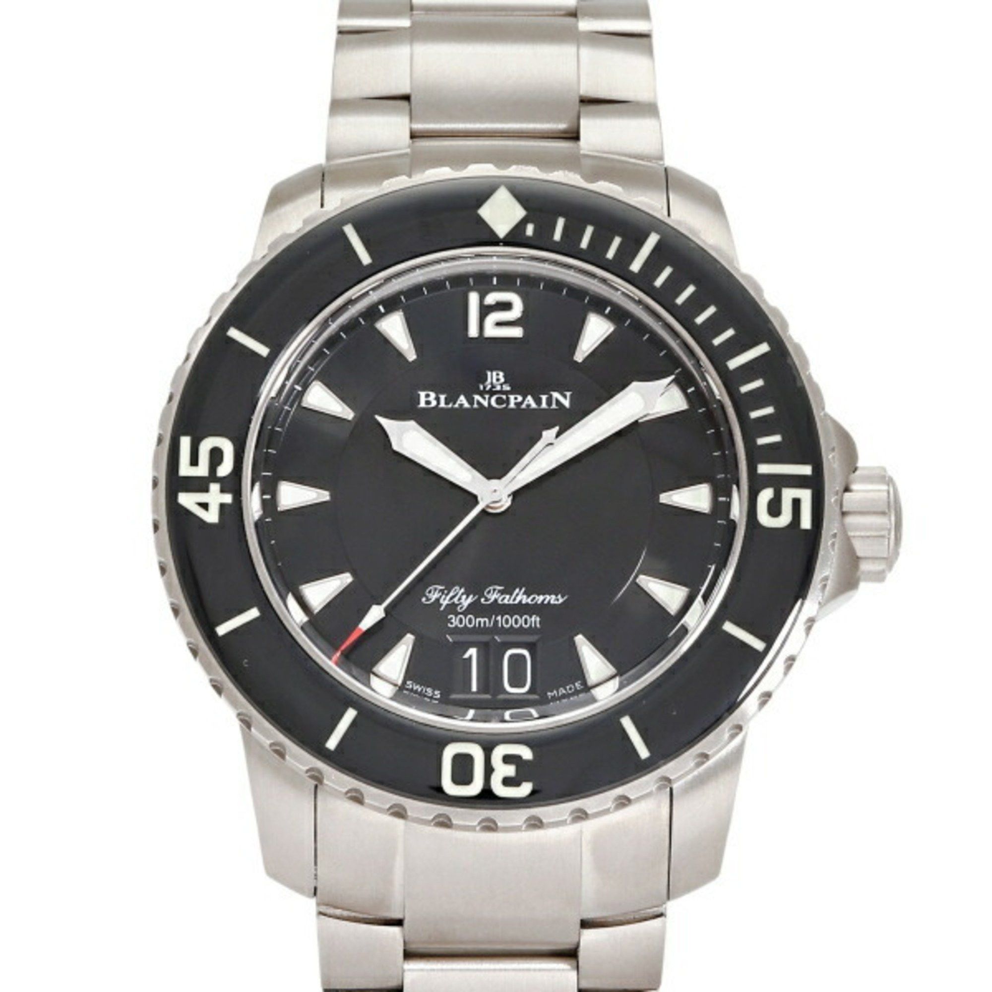 Other Blancpain Fifty Fathoms Large Date 5050-12B30-98B Black Dial Men's Watch __ Size ONE SIZE - 1 Thumbnail