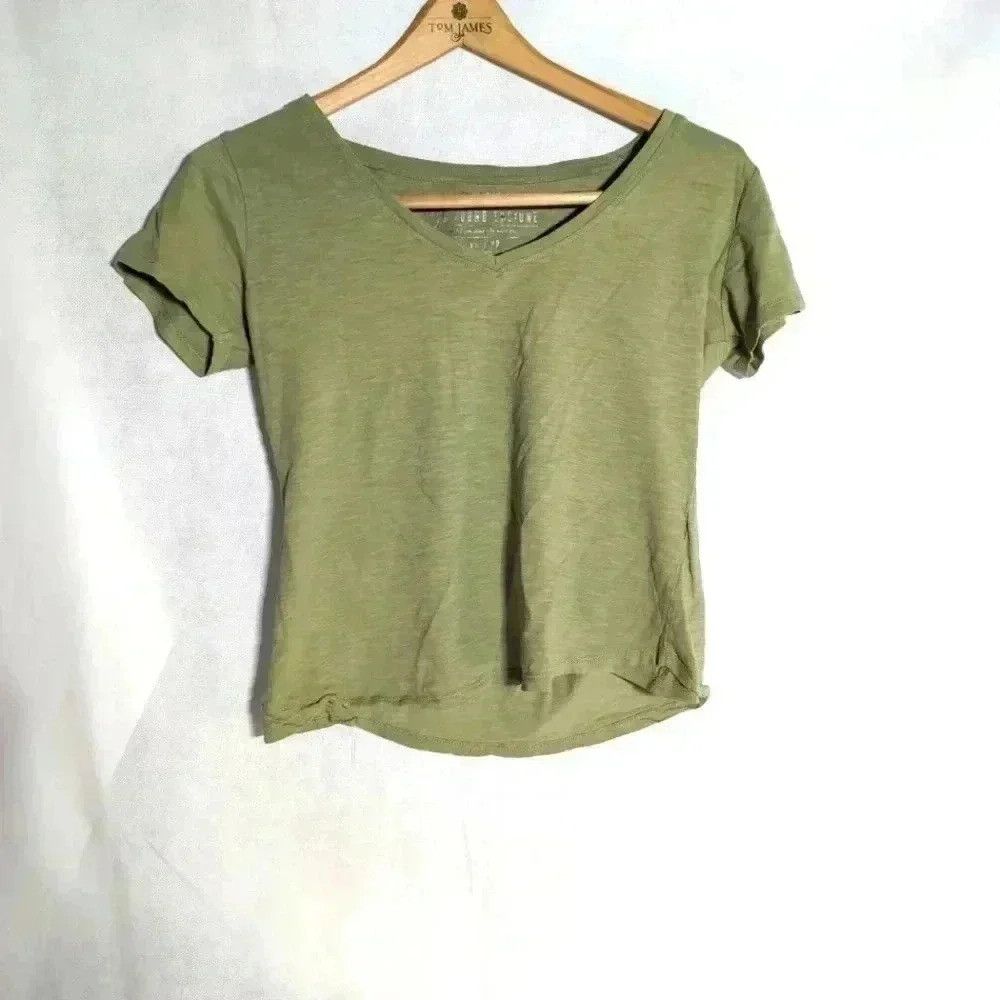 Cotton On Cotton One You've Found the One Olive ladies cotton top sz Size XS / US 0-2 / IT 36-38 - 1 Thumbnail