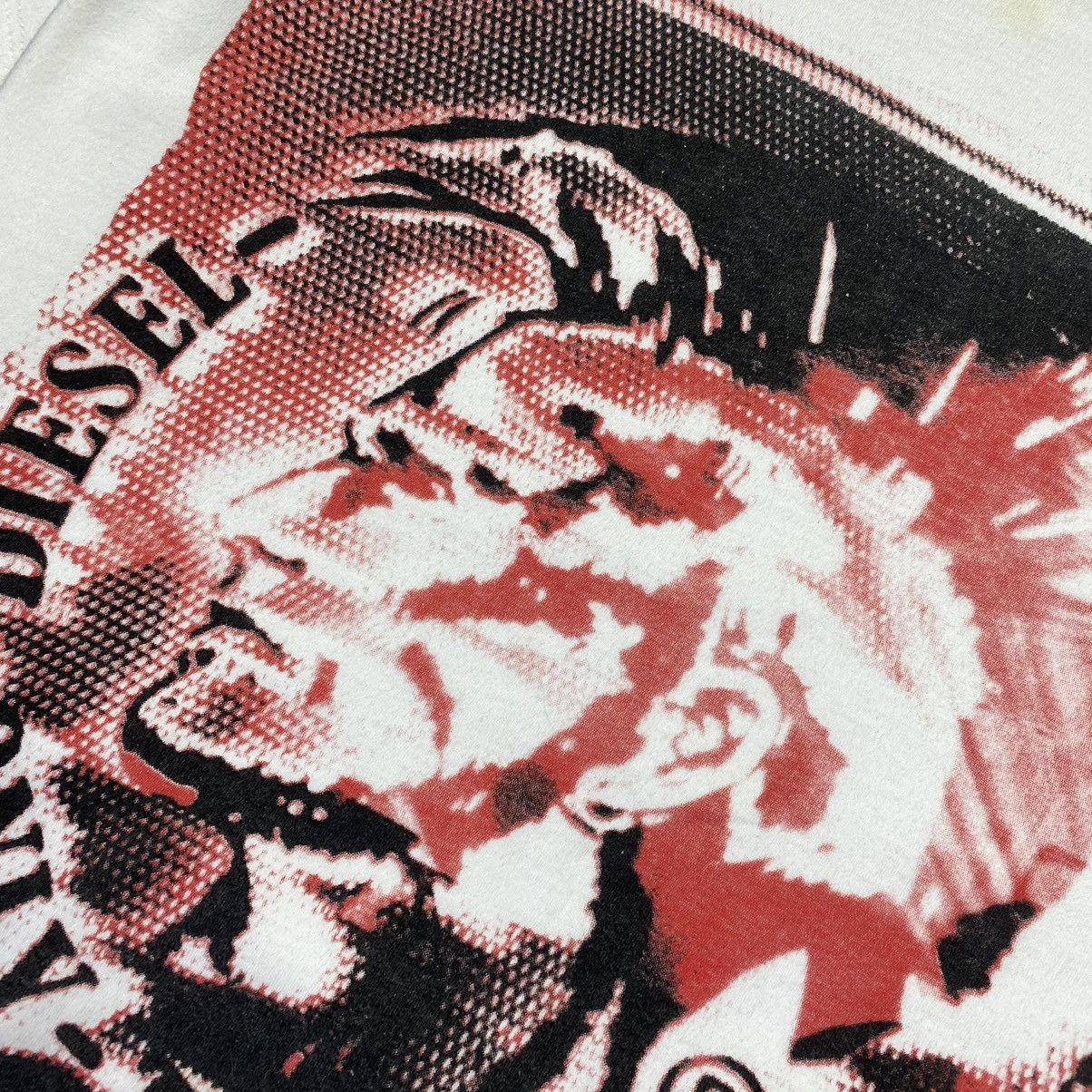 Diesel Men’s Diesel Big Graphic Logo Designer tee Size US L / EU 52-54 / 3 - 3 Thumbnail