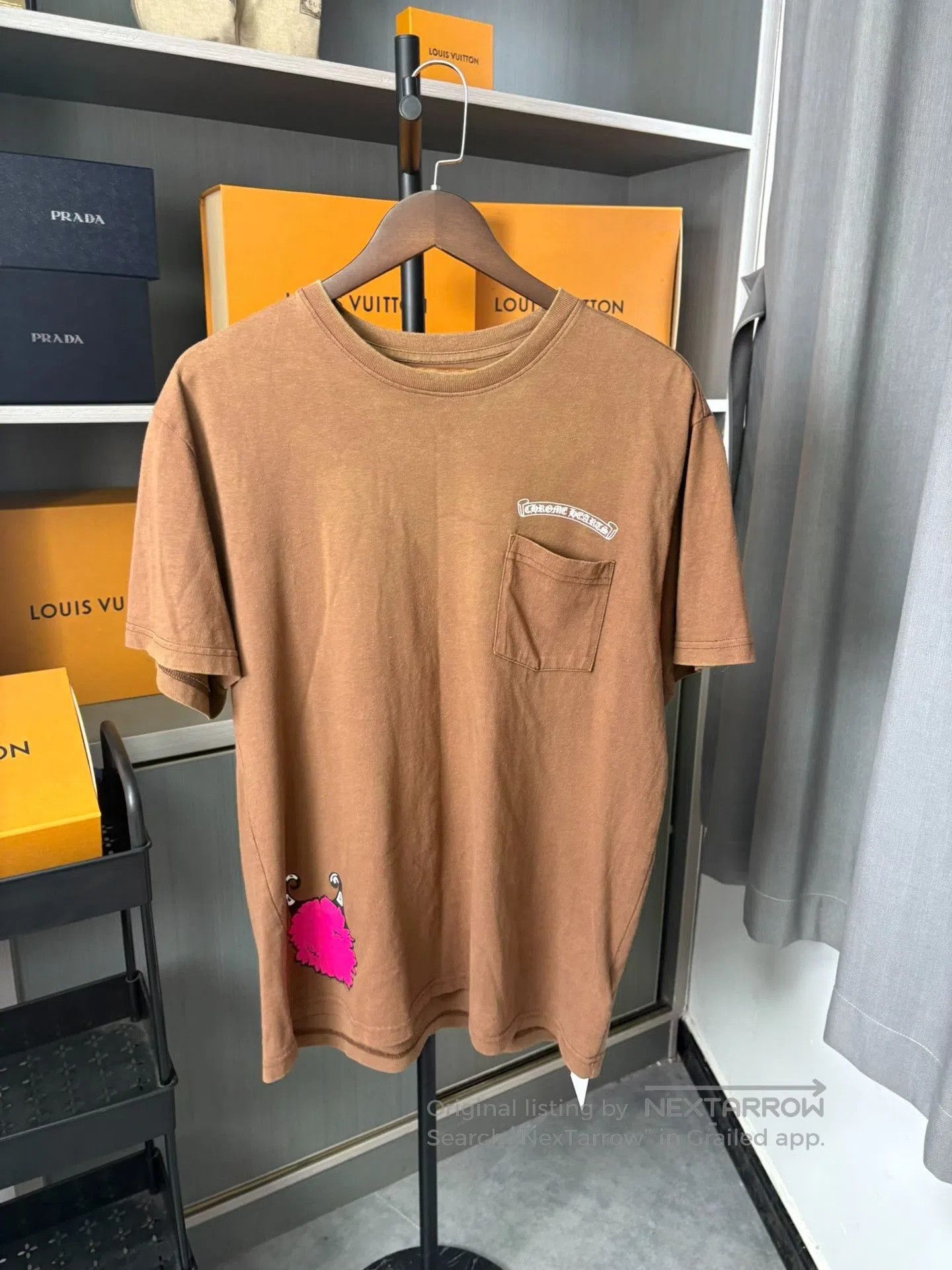 Chrome Hearts Chrome Hearts Mattyboy Brown Graffiti T. Size US XL / EU 56 / 4 - 1 Thumbnail