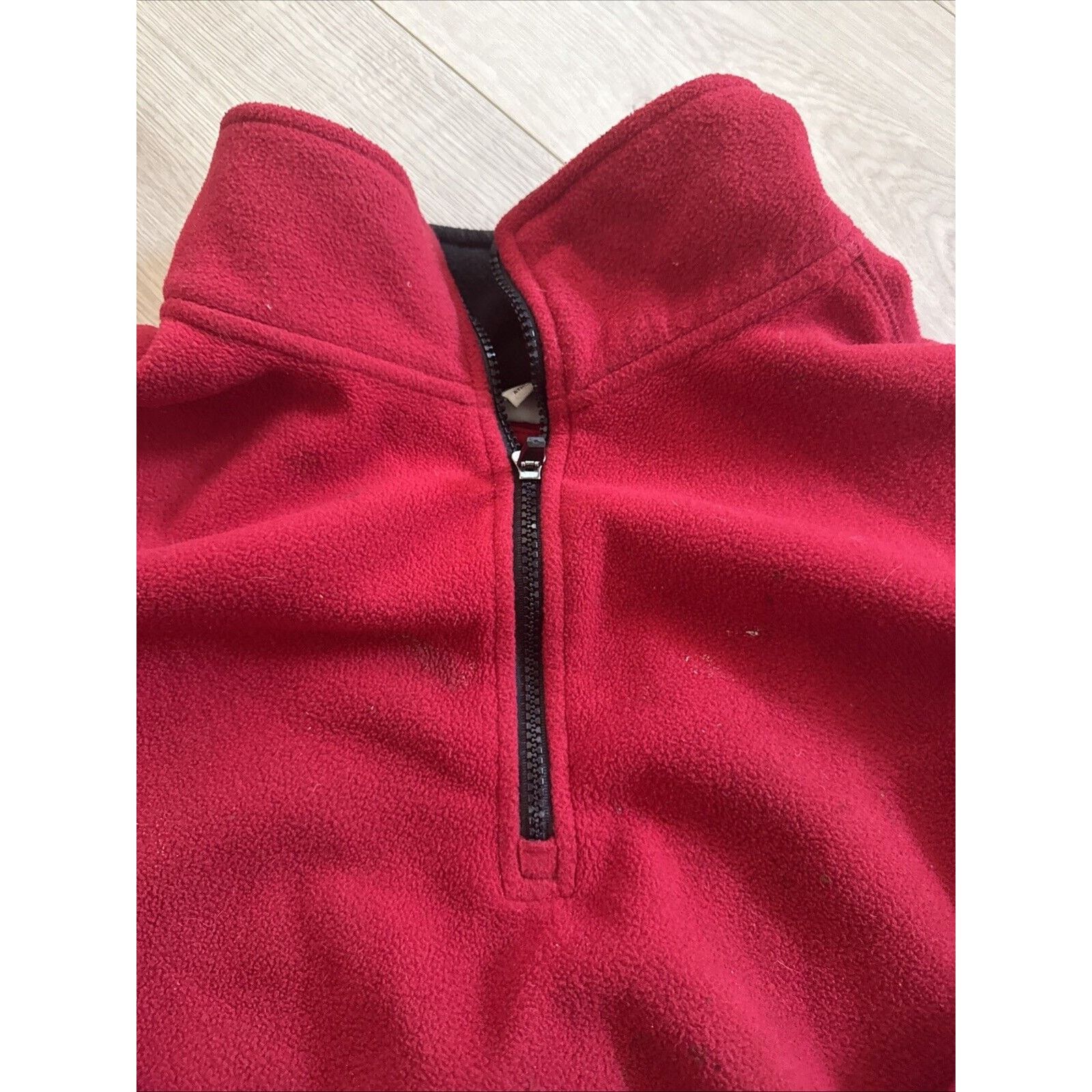 Athletic Works Men’s XL Athletic Works Red Half Zip Up Jacket Size US XL / EU 56 / 4 - 3 Thumbnail