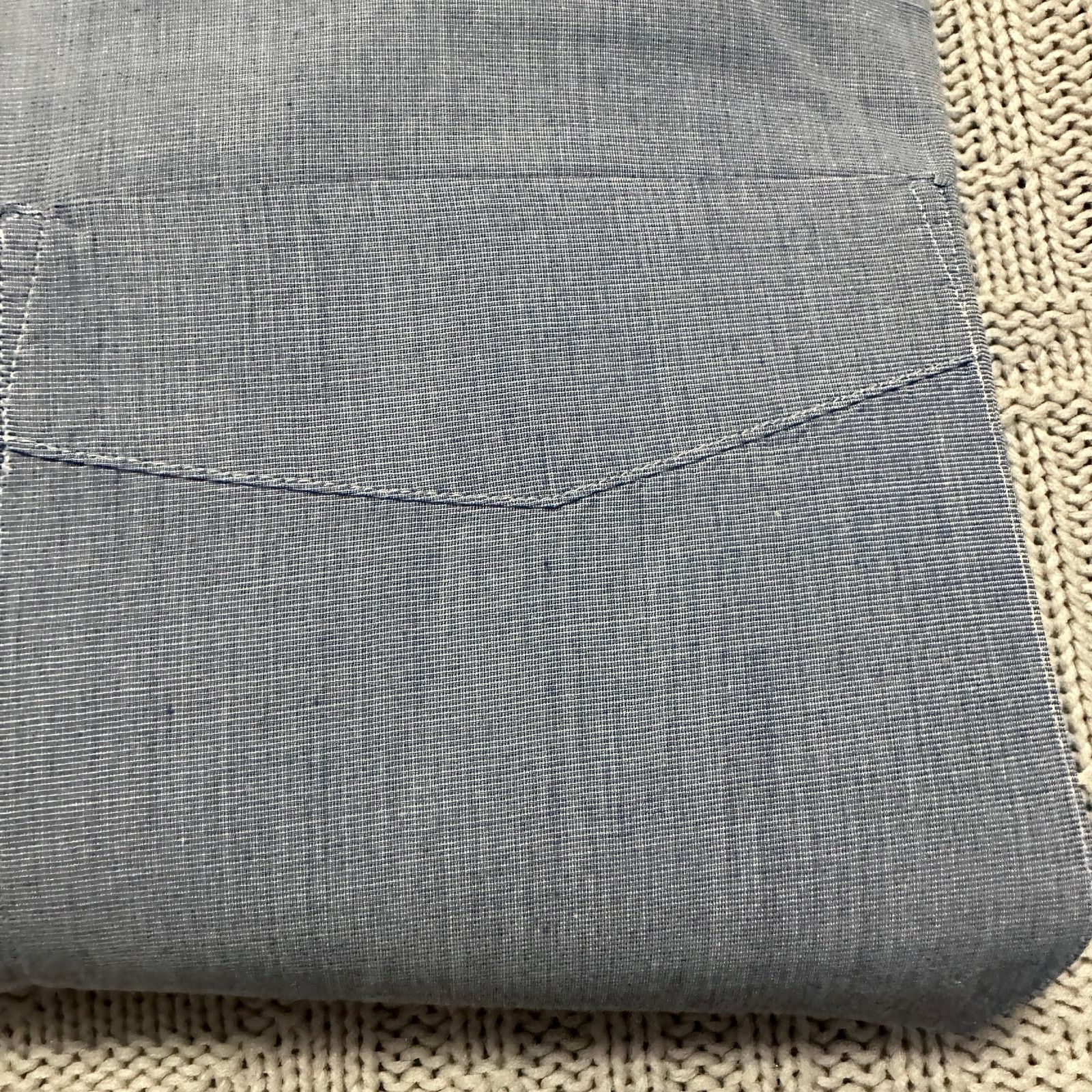 Burberry Vintage Burberry blue with white cuff and collar button down Size US L / EU 52-54 / 3 - 5 Thumbnail