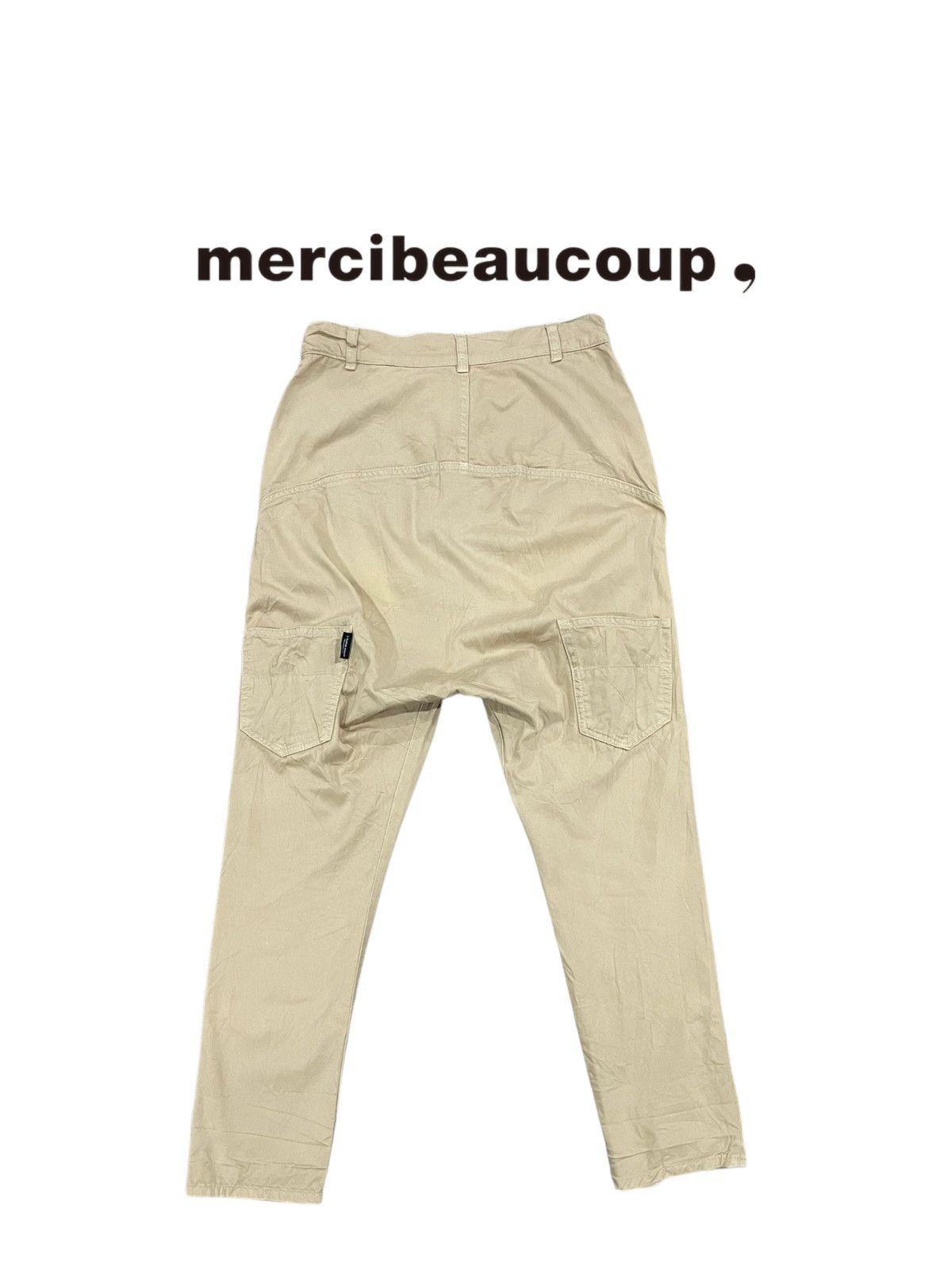Issey Miyake Jevous Enprie Mercibeaucoup Drop Crotch Pants Size US 30 / EU 46 - 9 Thumbnail