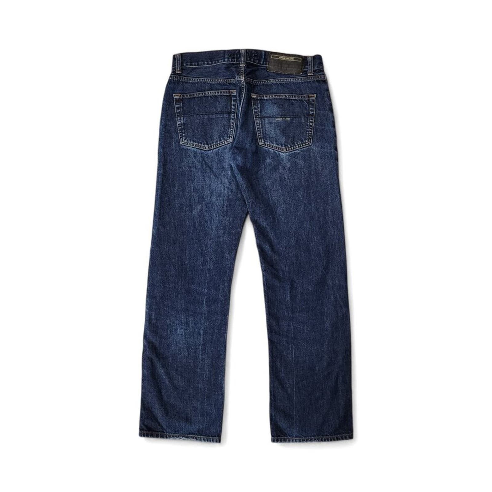 Stone Island Preowned Blue Jeans 33 Size US 33 - 3 Thumbnail