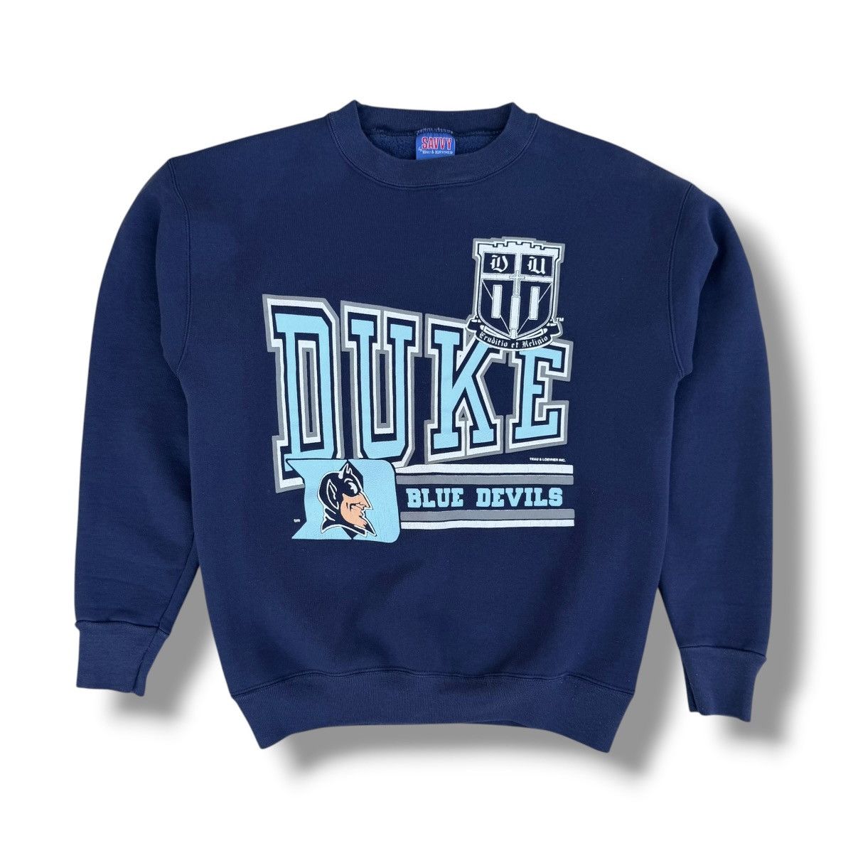 Other Vintage 90s Duke University Blue Devils Crewneck Sweatshirt Size US M / EU 48-50 / 2 - 1 Thumbnail