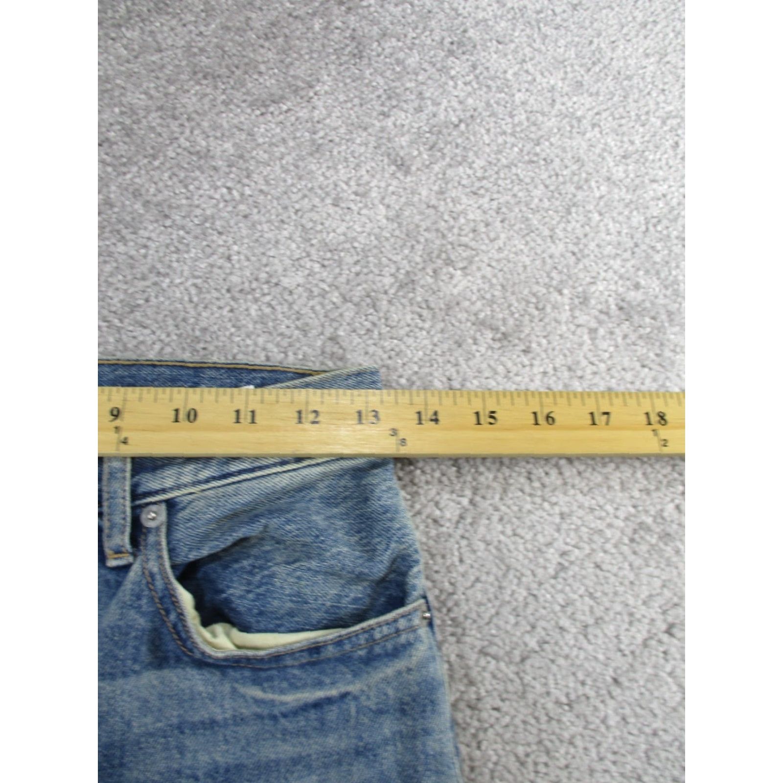 Everlane VINTAGE Everlane Womens Jeans Ankle 23 Light Wash 90s Denim Pants Blue Slim Fit Size 40" / US 18 - 7 Thumbnail