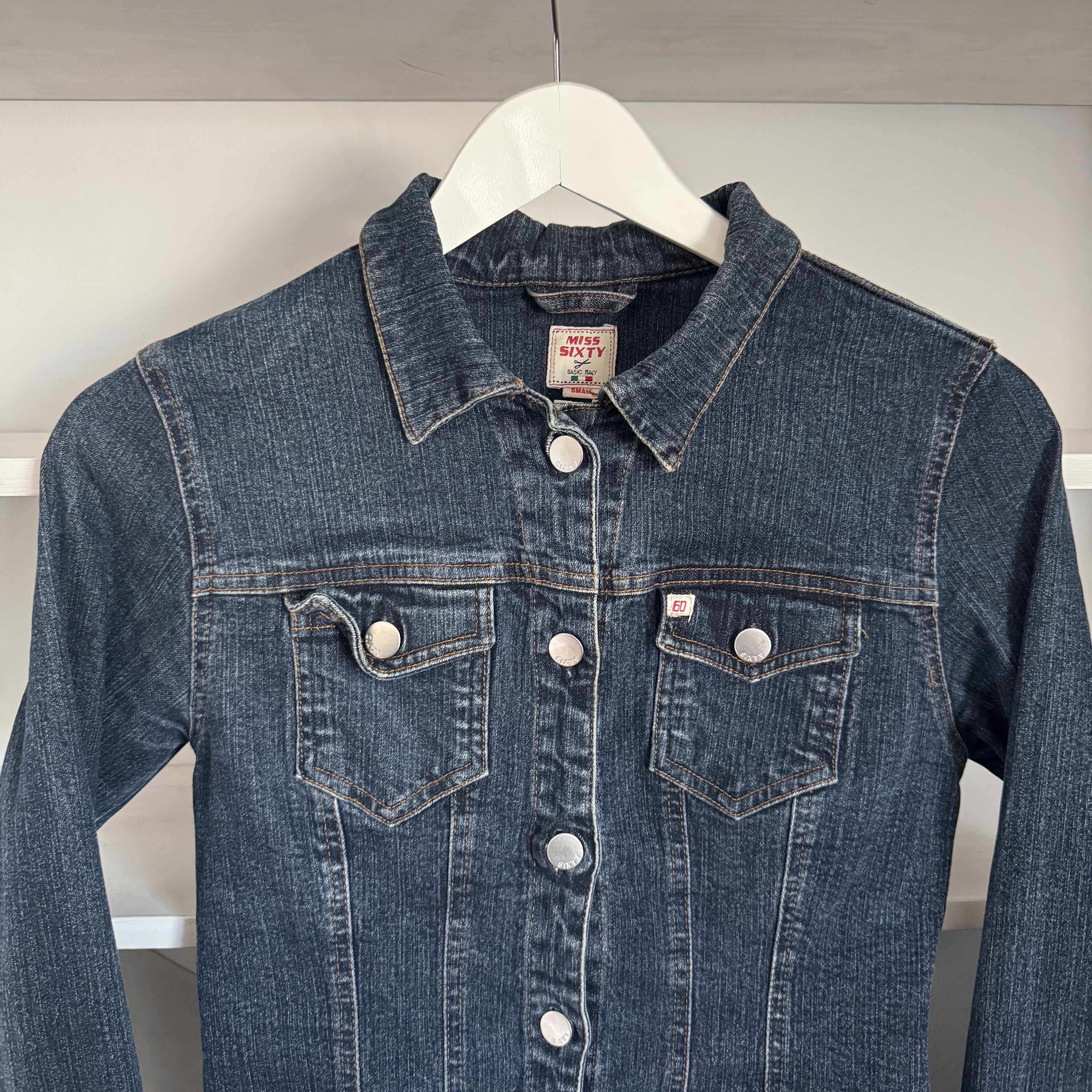 Miss Sixty MISS SIXTY Style Brink Denim Jeans Italy Jacket Y2K Size S Size S / US 4 / IT 40 - 4 Thumbnail