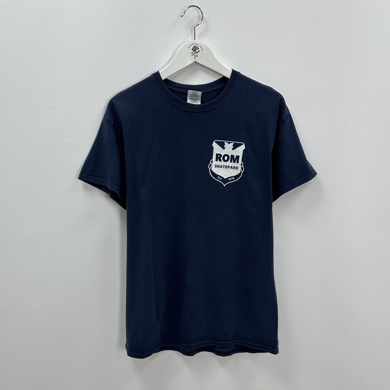 Vintage Vintage 00s Rom Skatepark Skateboarding tee promo sk8 og Size US M / EU 48-50 / 2 - 2 Thumbnail