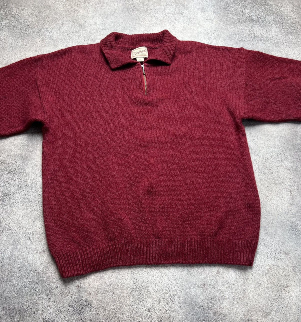 Woolrich Woolen Mills Woolrich 1/4 wool cozy jumper Size US XL / EU 56 / 4 - 3 Thumbnail