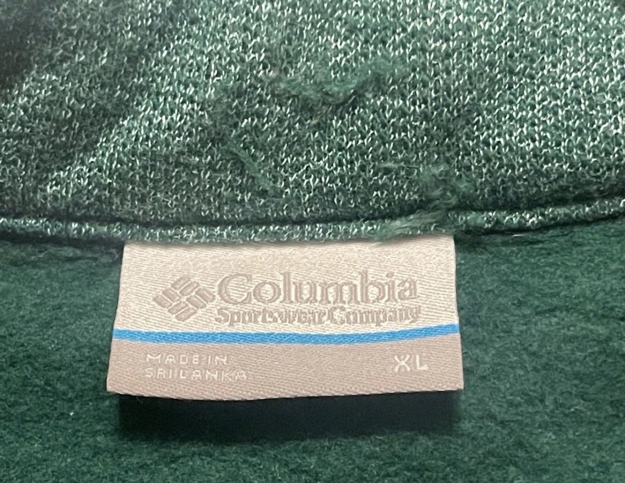 Columbia Columbia XL Green Hart Mountain III Half Zip Sweatshirt Size US XL / EU 56 / 4 - 7 Thumbnail