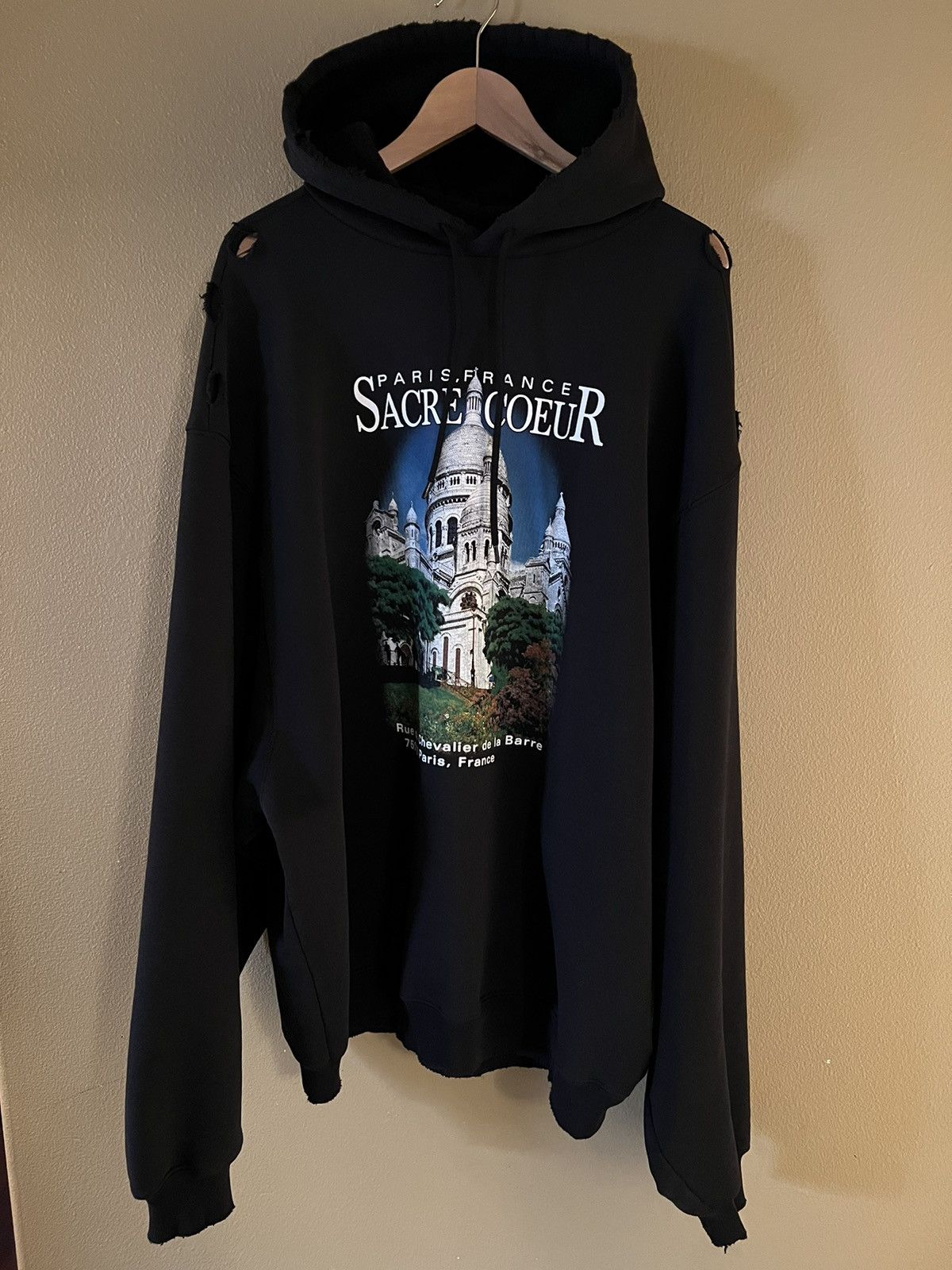 Balenciaga Balenciaga Sacré Coeur Hoodie | Grailed